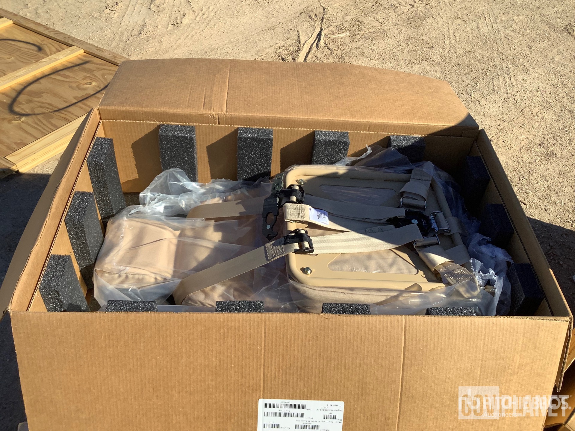 (2) Global Seating Systems 35N1-555NN05-1D MRAP Seat Survivability Upgrade Kits