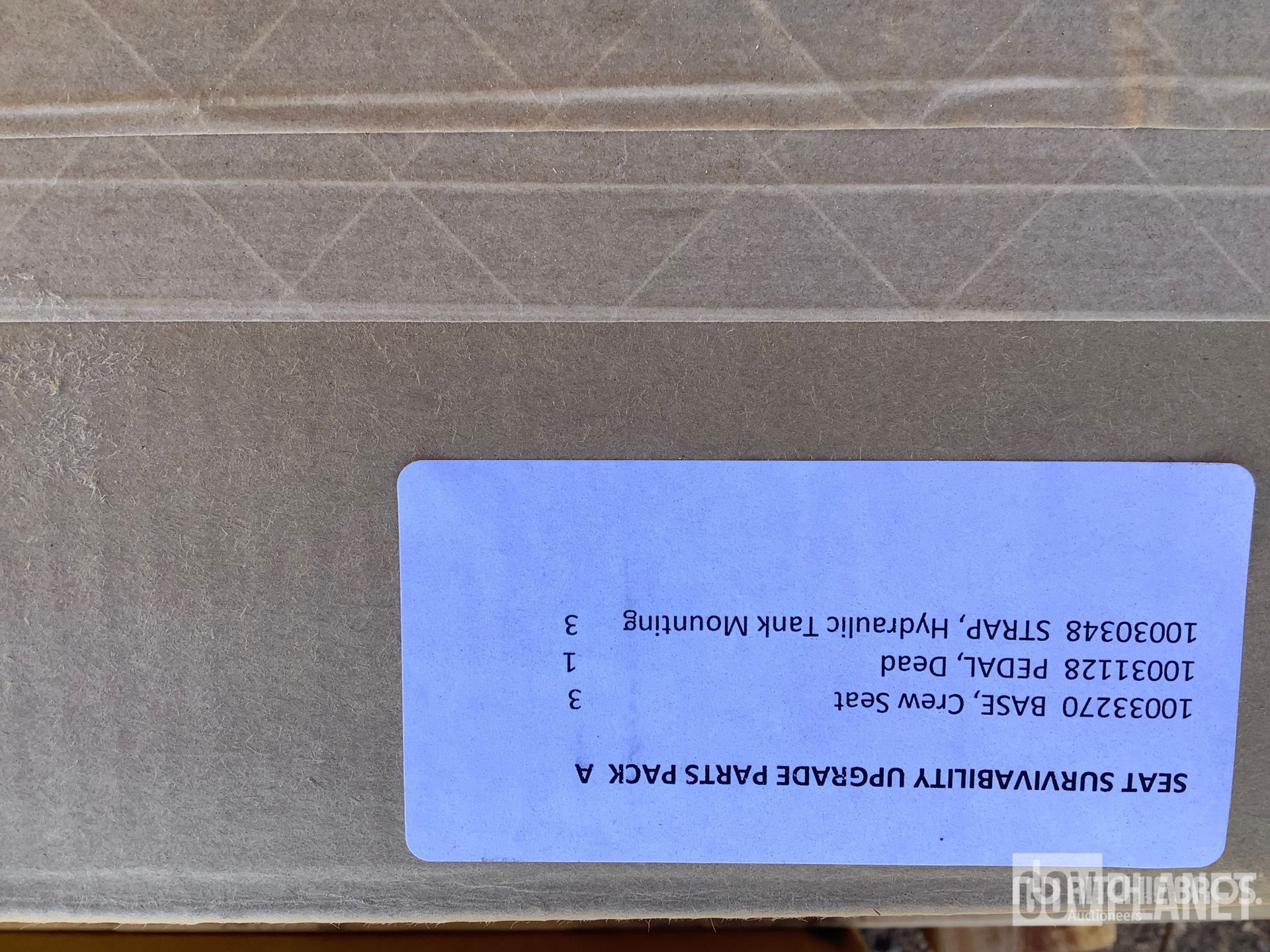 (2) Global Seating Systems 35N1-555NN05-1D MRAP Seat Survivability Upgrade Kits