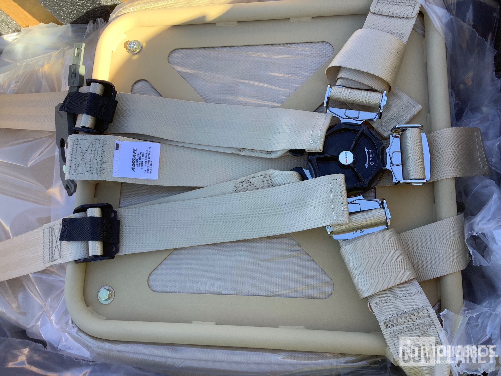 (2) Global Seating Systems 35N1-555NN05-1D MRAP Seat Survivability Upgrade Kits