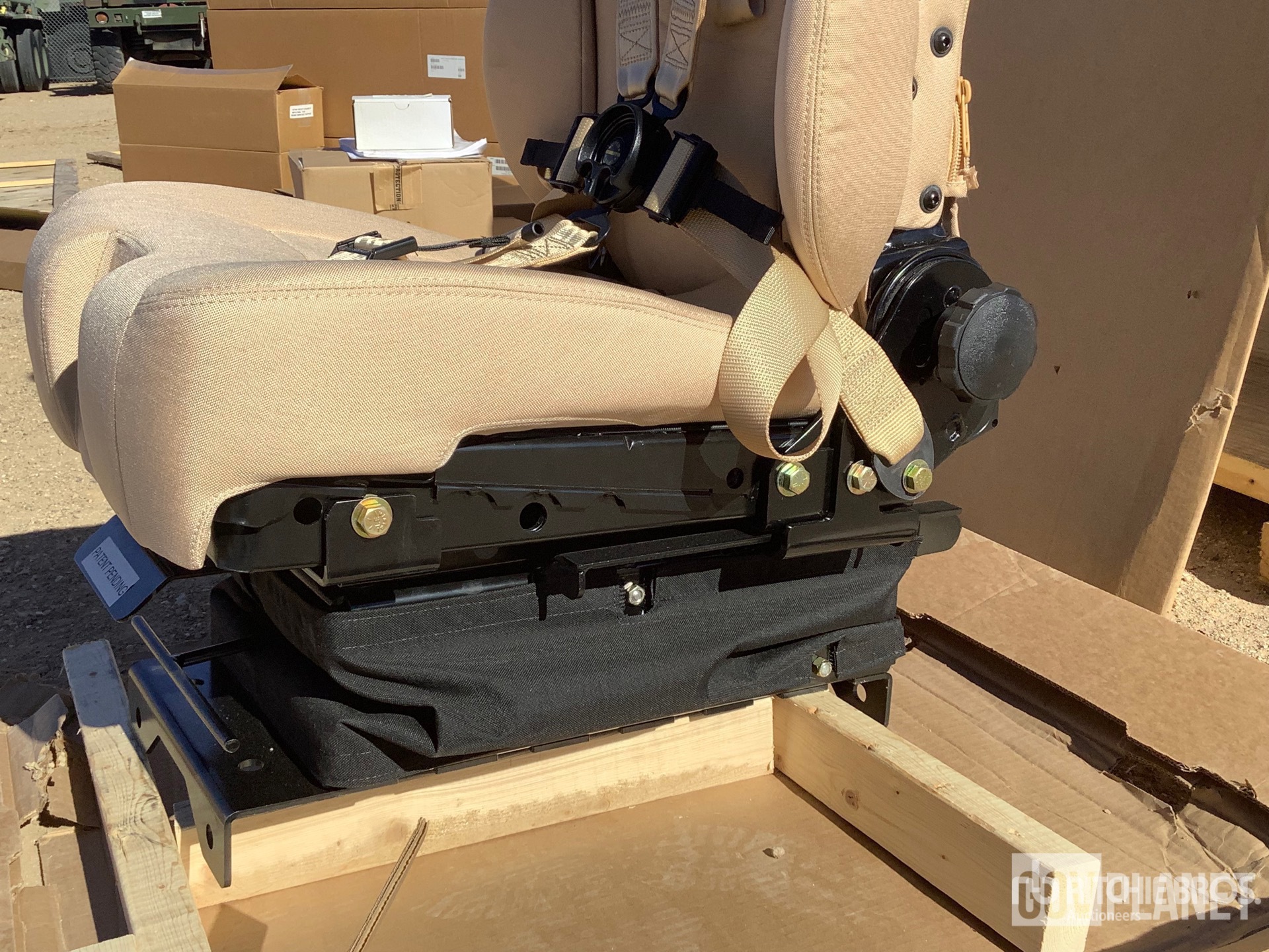 (2) Global Seating Systems 35N1-555NN05-1D MRAP Seat Survivability Upgrade Kits