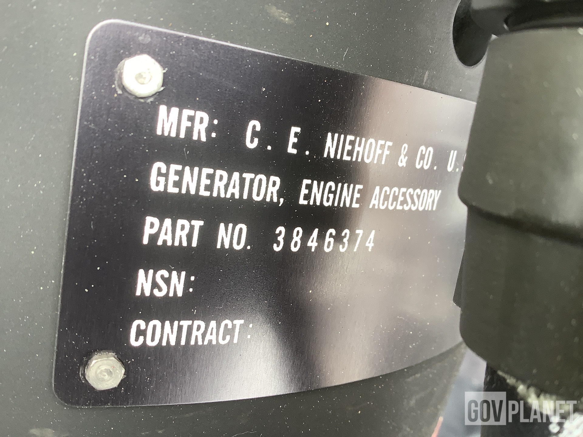 C.E. Niehoff N1609-3 Alternator