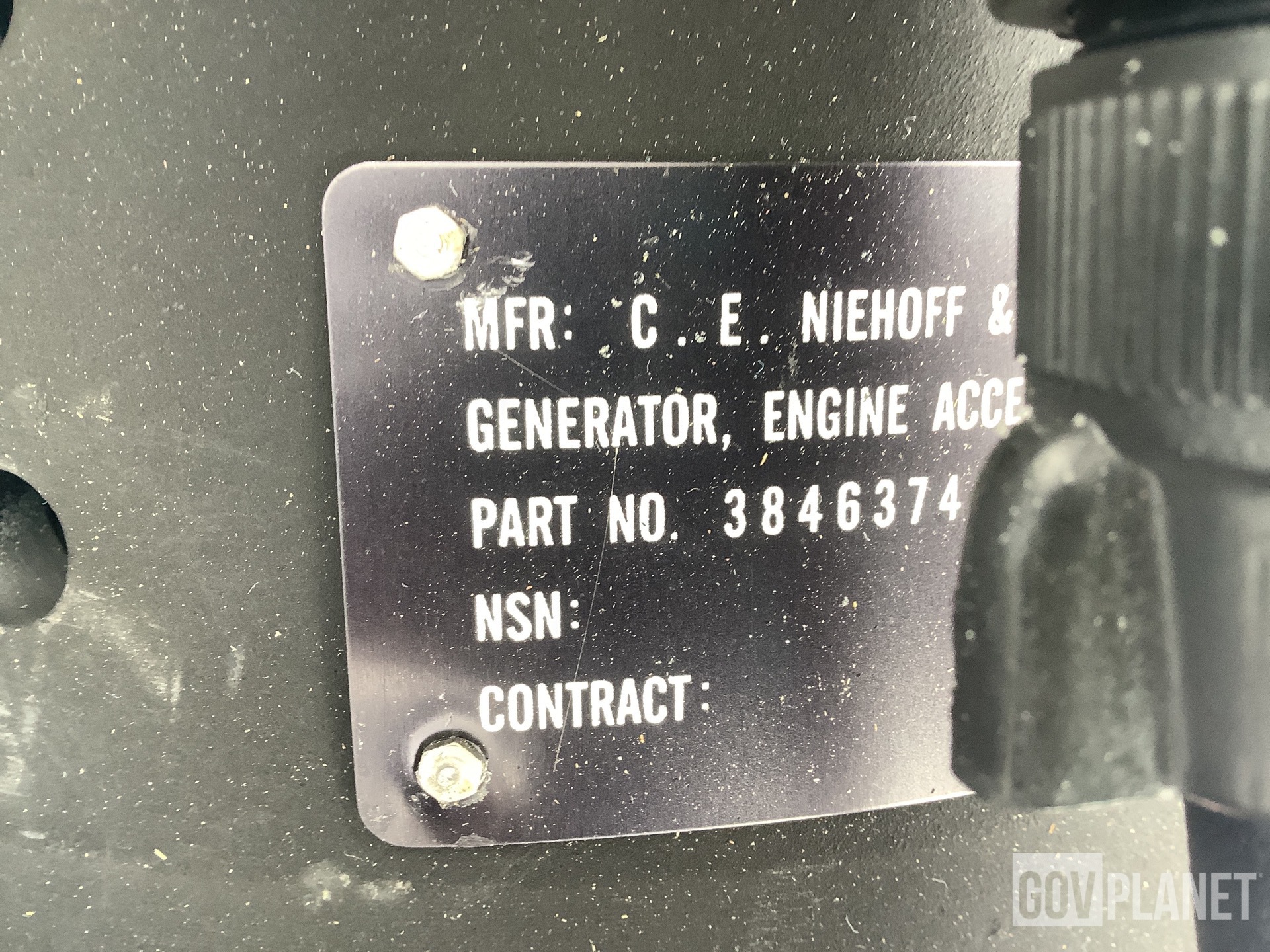 C.E. Niehoff N1609-3 Alternator
