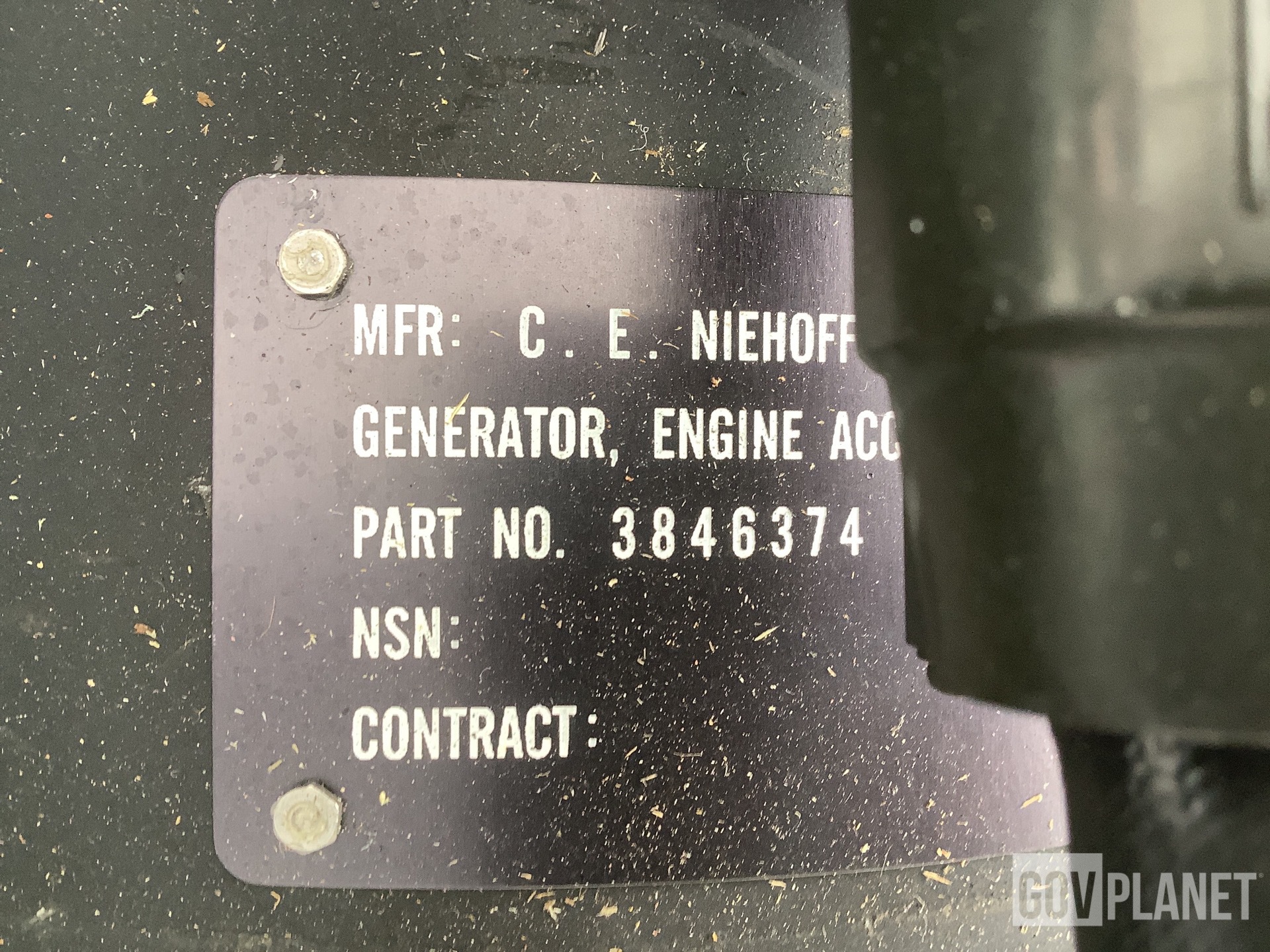 C.E. Niehoff N1609-3 Alternator