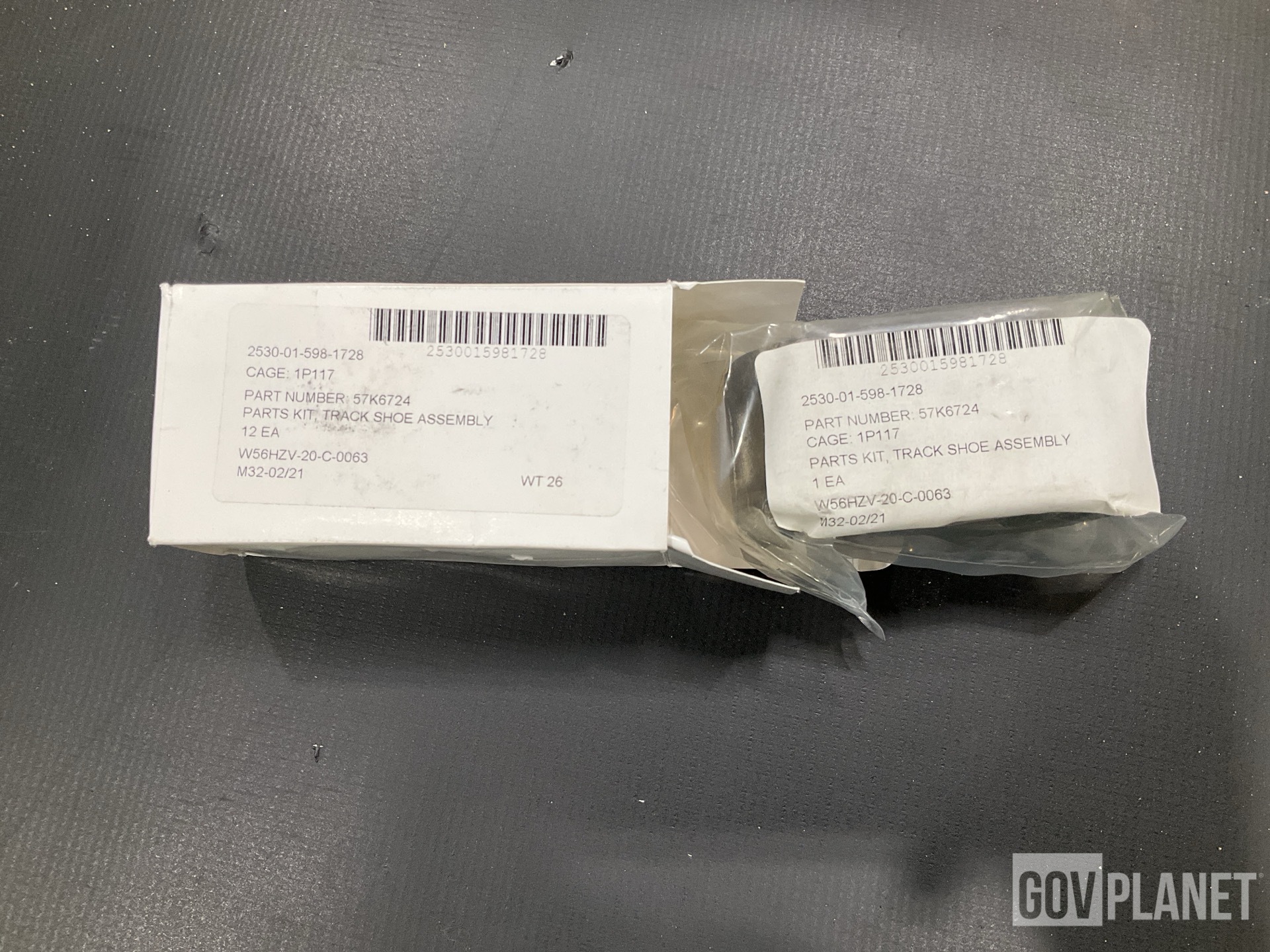 (6) Spring Hangers, (1) Starter, (1) Brake Kit & Assorted Items
