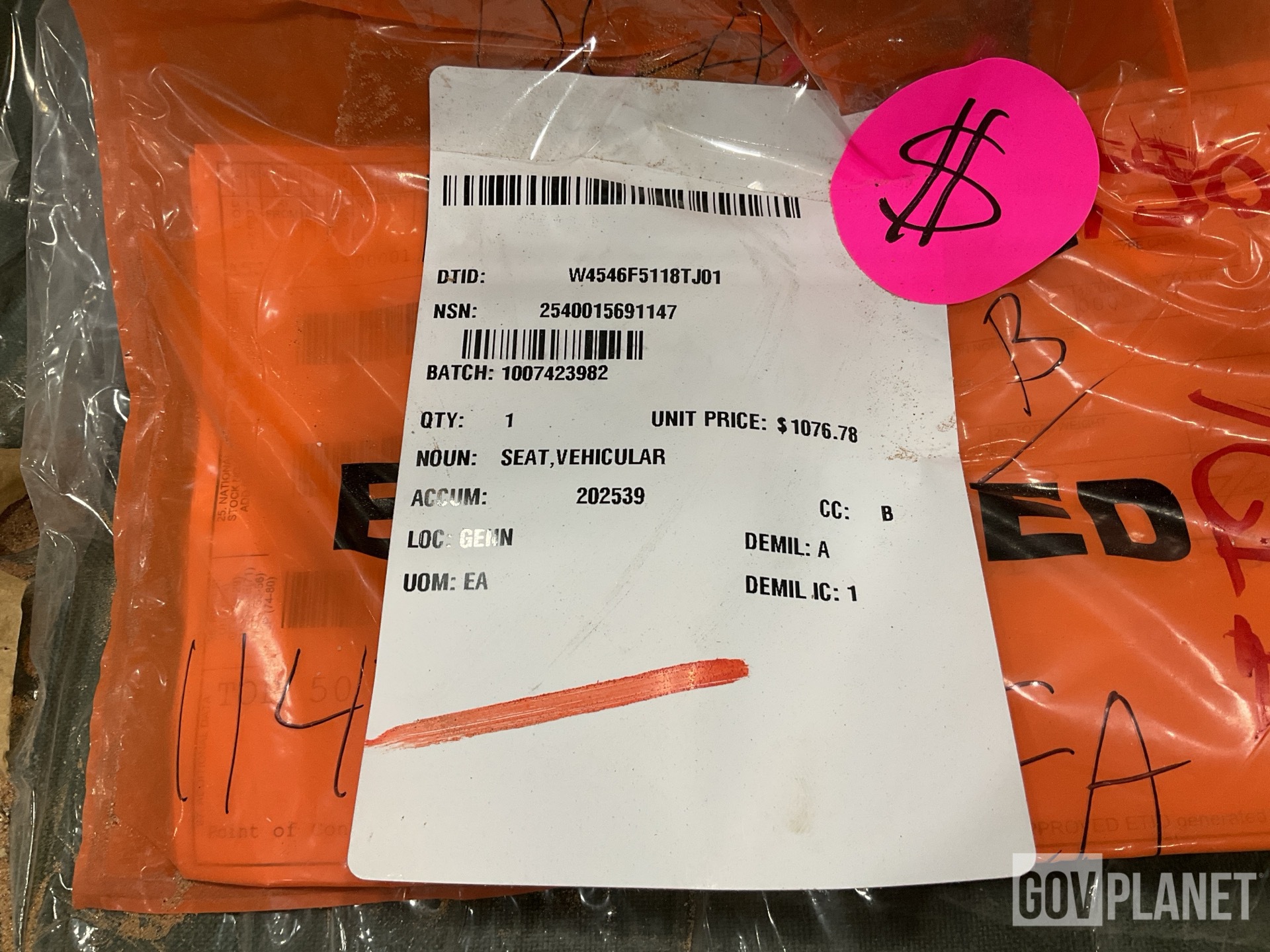 (6) Spring Hangers, (1) Starter, (1) Brake Kit & Assorted Items