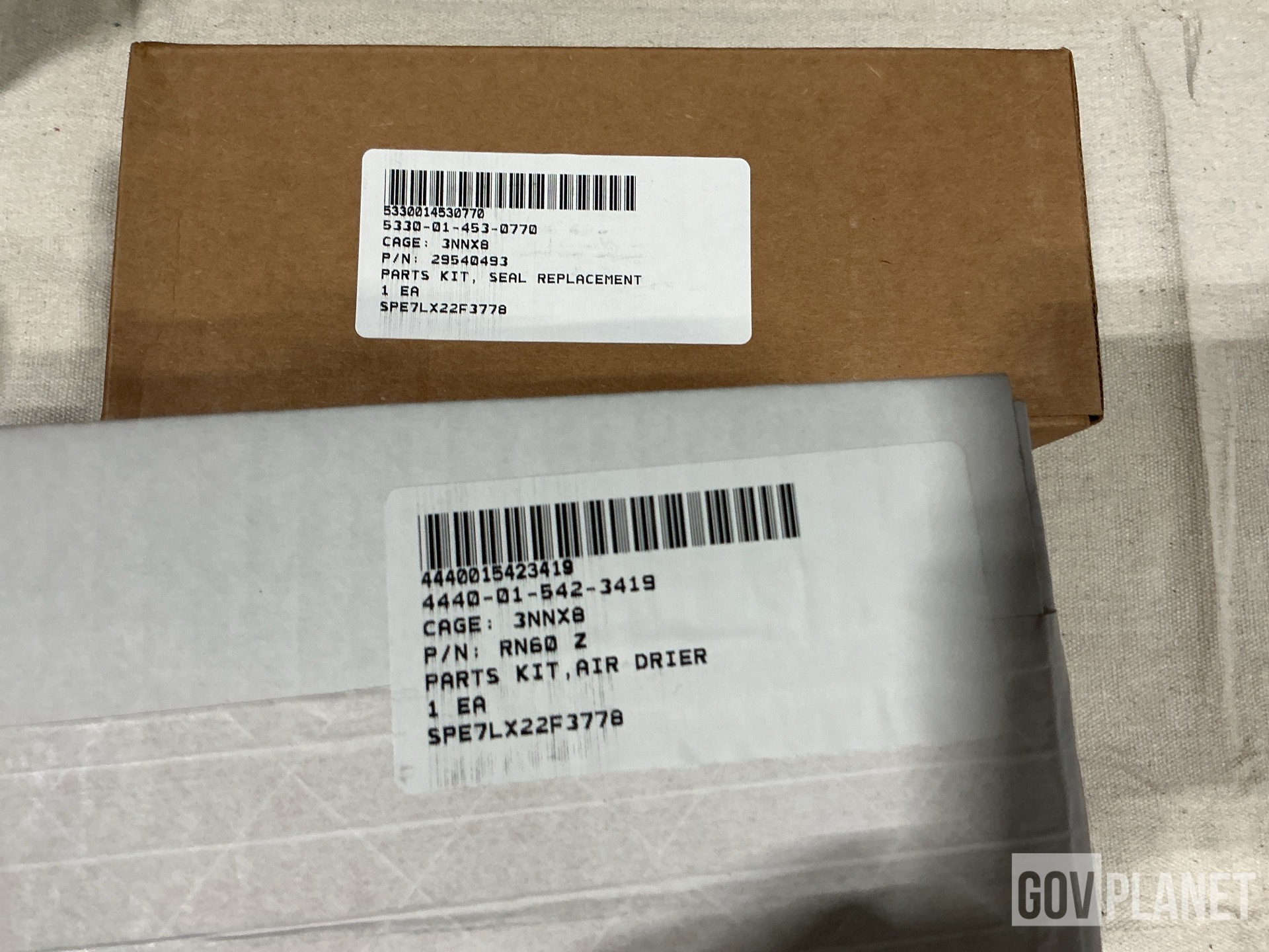 (1) Alternator, (5) Inflatable Floors, (1) Parts Kit & Assorted Items