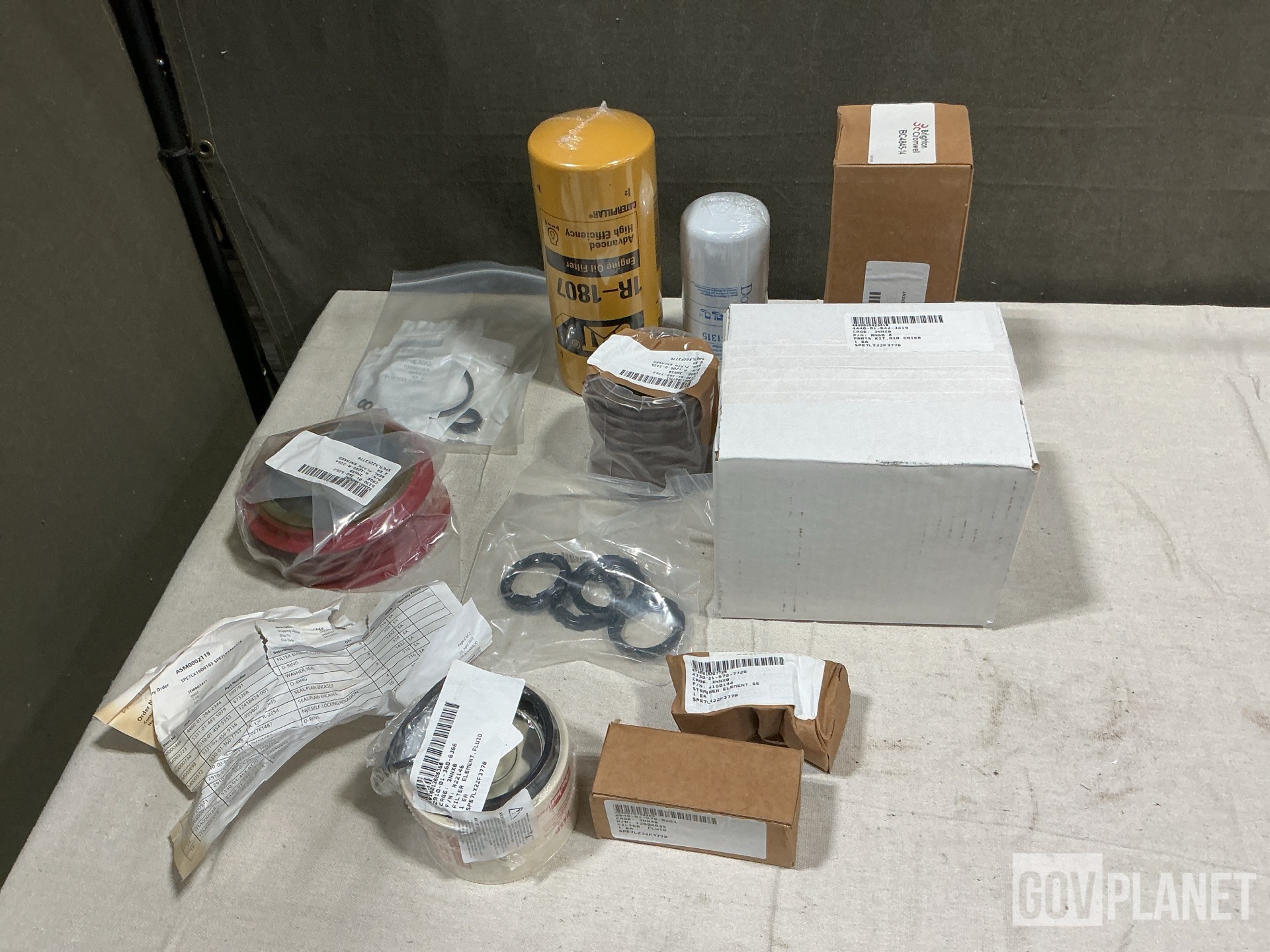 (1) Alternator, (5) Inflatable Floors, (1) Parts Kit & Assorted Items