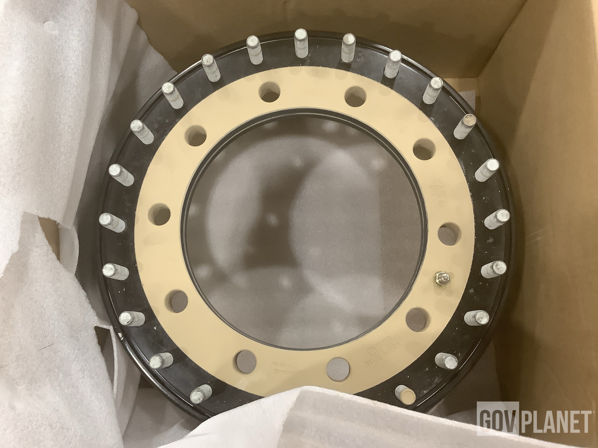 (1) Wheel, (2) Mounting Plates, (1) Modulator & Assorted Items