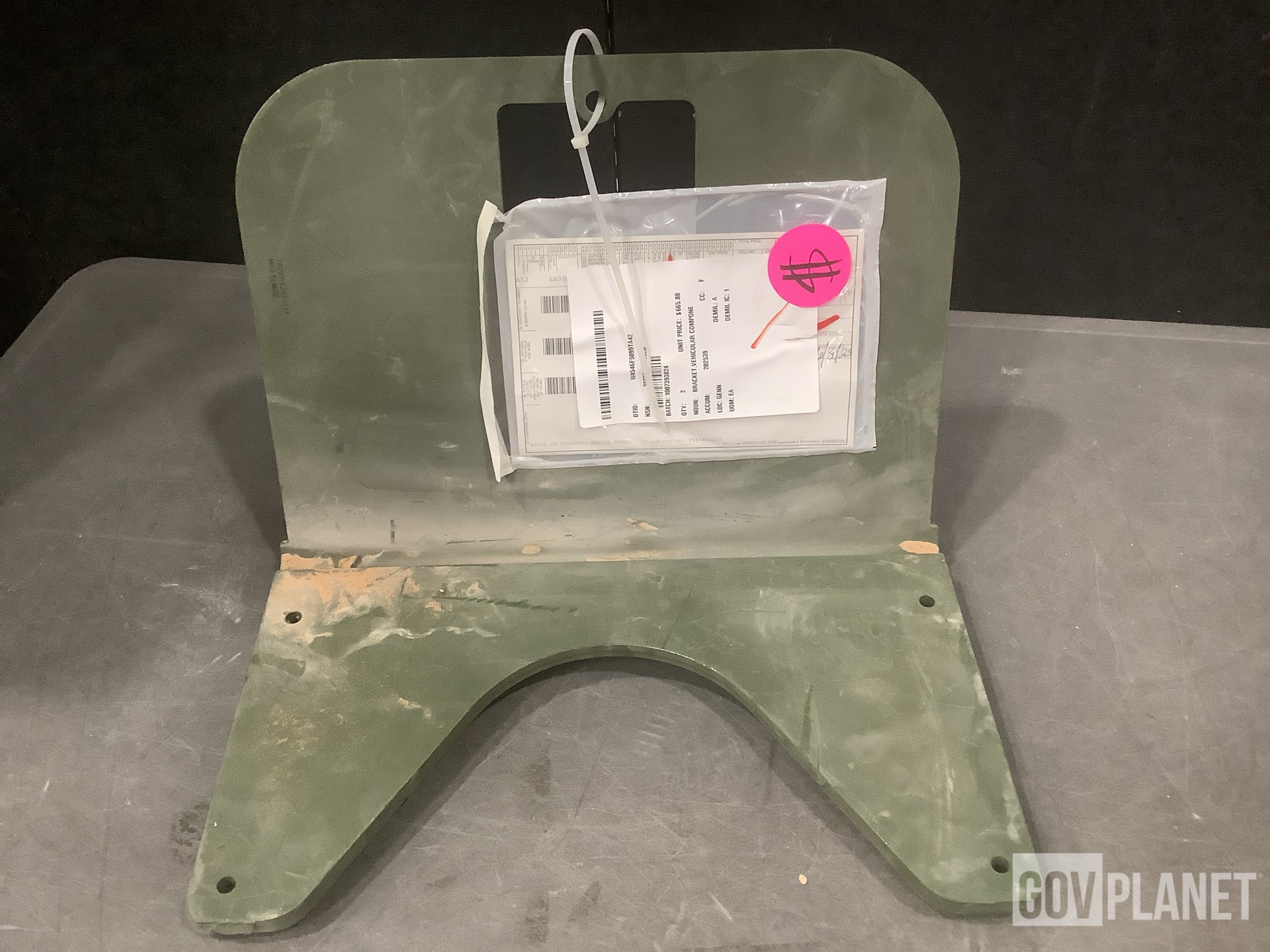(1) Wheel, (2) Mounting Plates, (1) Modulator & Assorted Items
