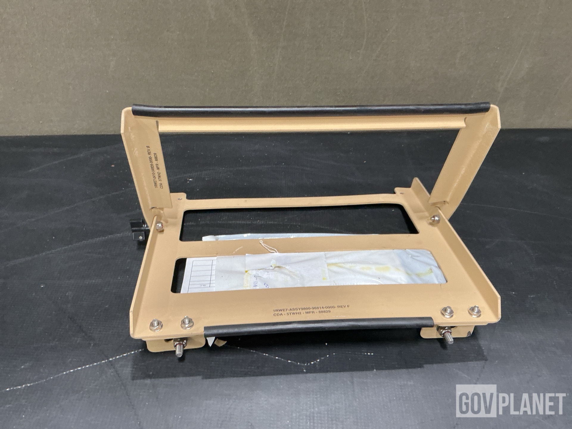 (3) Battery Frames, (2) Stand Bases, (38) Hexagon Plain Nuts & Assorted Items