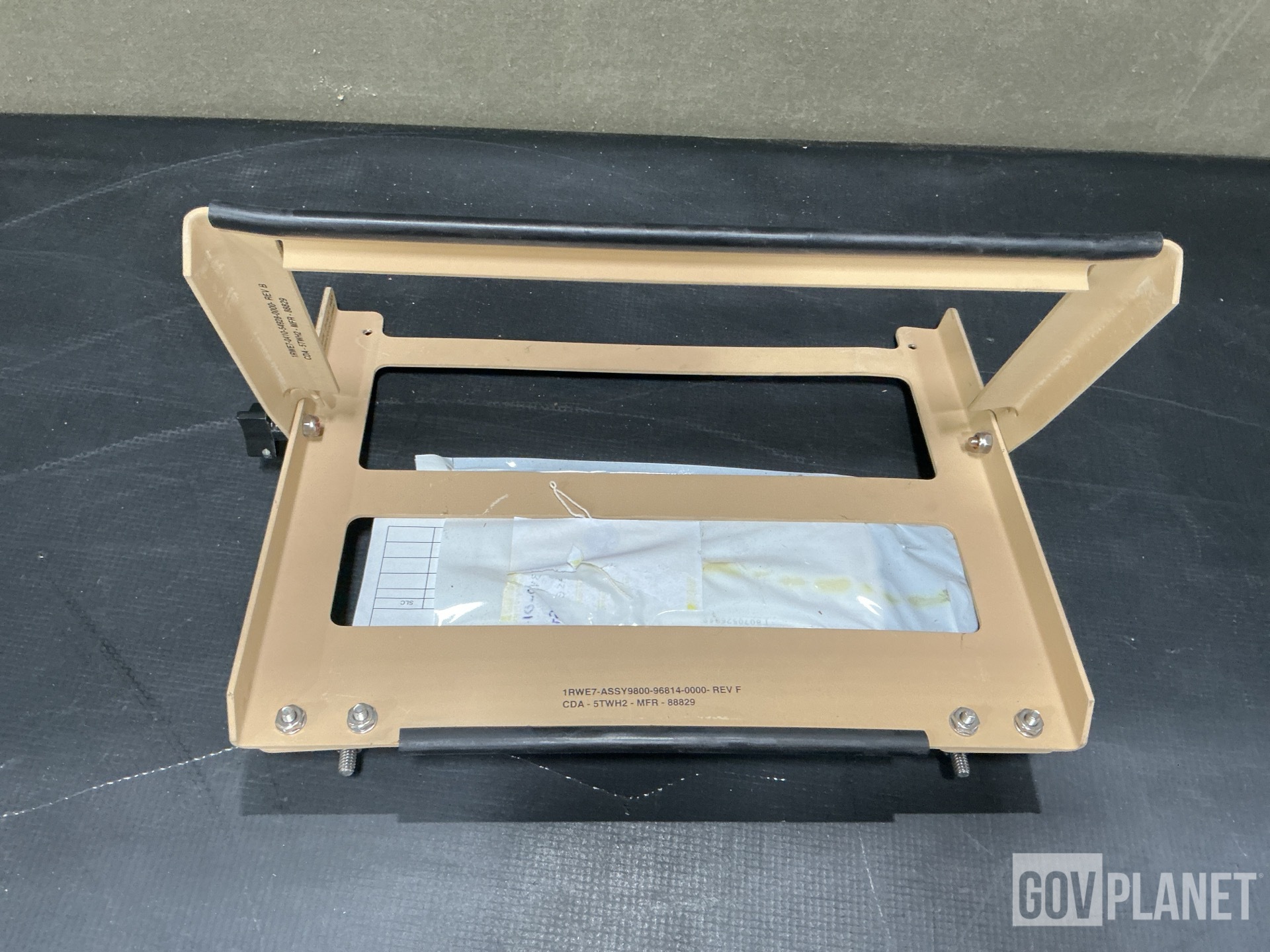 (3) Battery Frames, (2) Stand Bases, (38) Hexagon Plain Nuts & Assorted Items