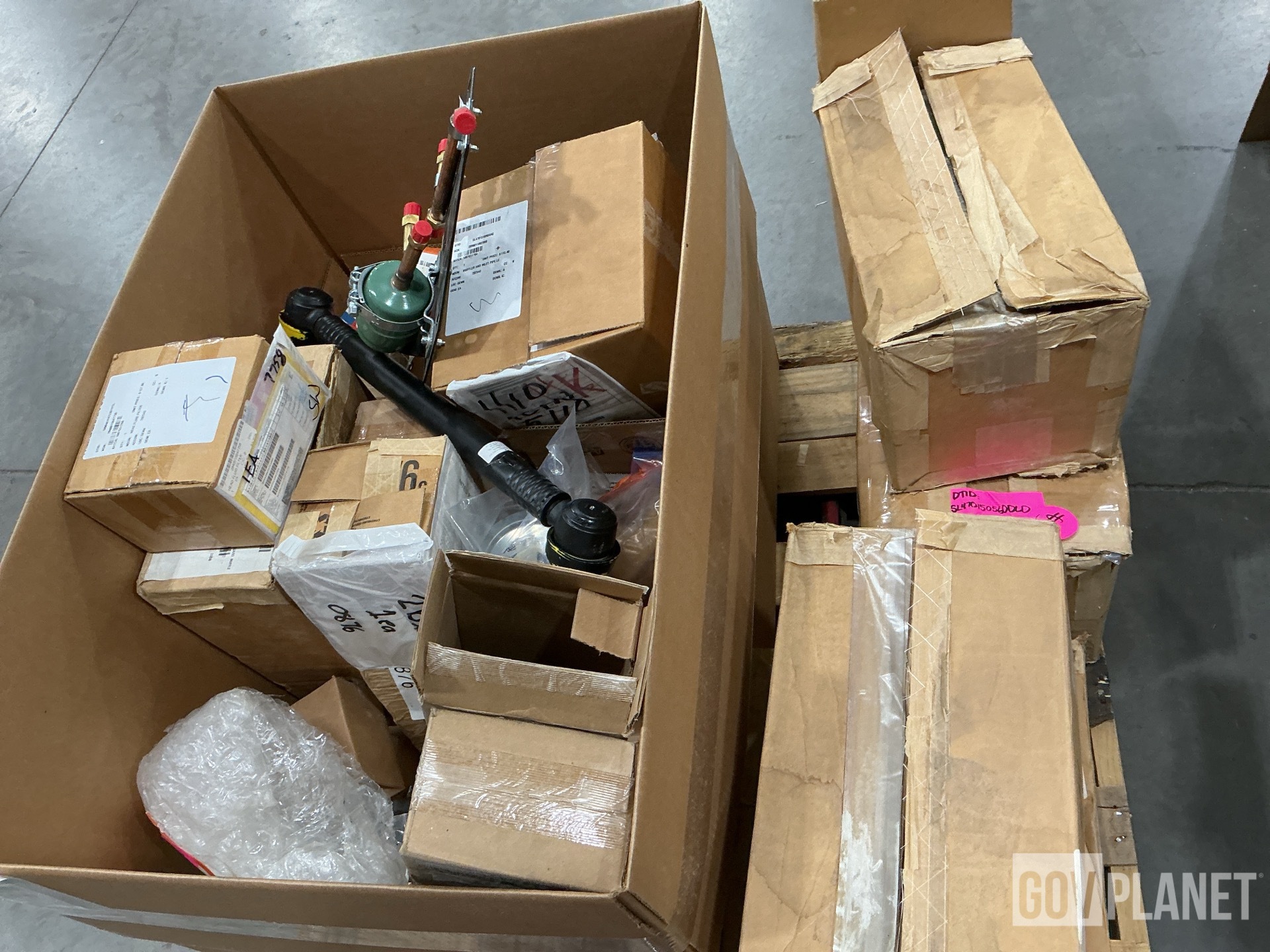 (204) Vehicular Brackets, (2) Tie Rods, (1) Disc Brake Bracket & Assorted Items