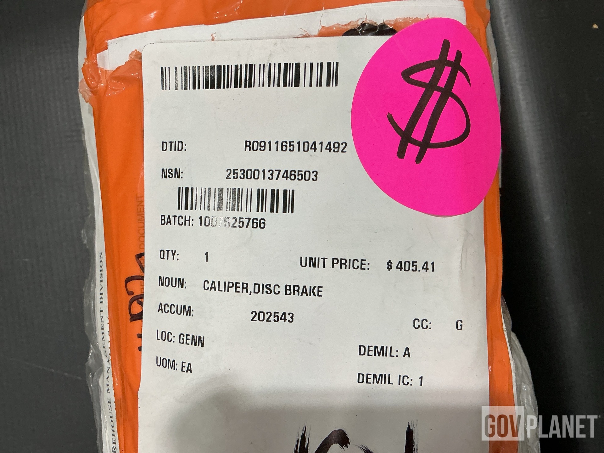 (204) Vehicular Brackets, (2) Tie Rods, (1) Disc Brake Bracket & Assorted Items