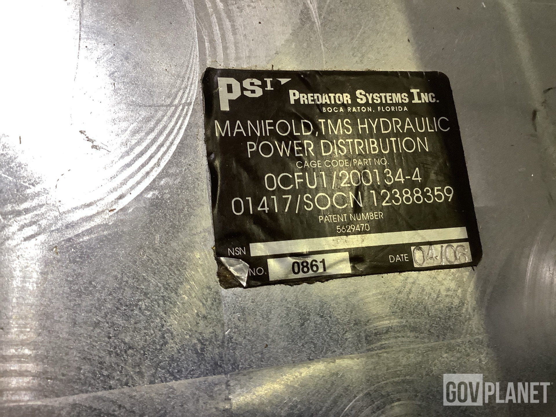 (37) Predator Systems 200134-4 Hydraulic Power Distribution Manifolds