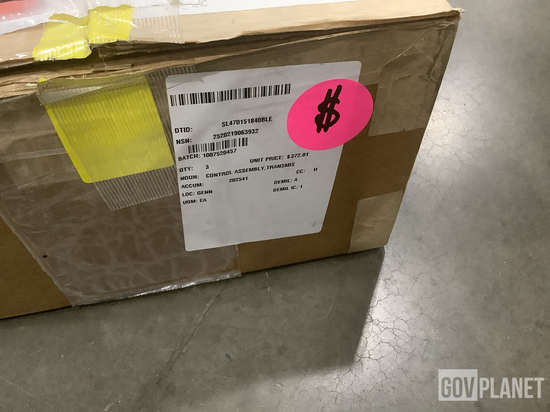 (1) Pump Assembly, (3) Control Assemblies, (8) Caps & Assorted Items