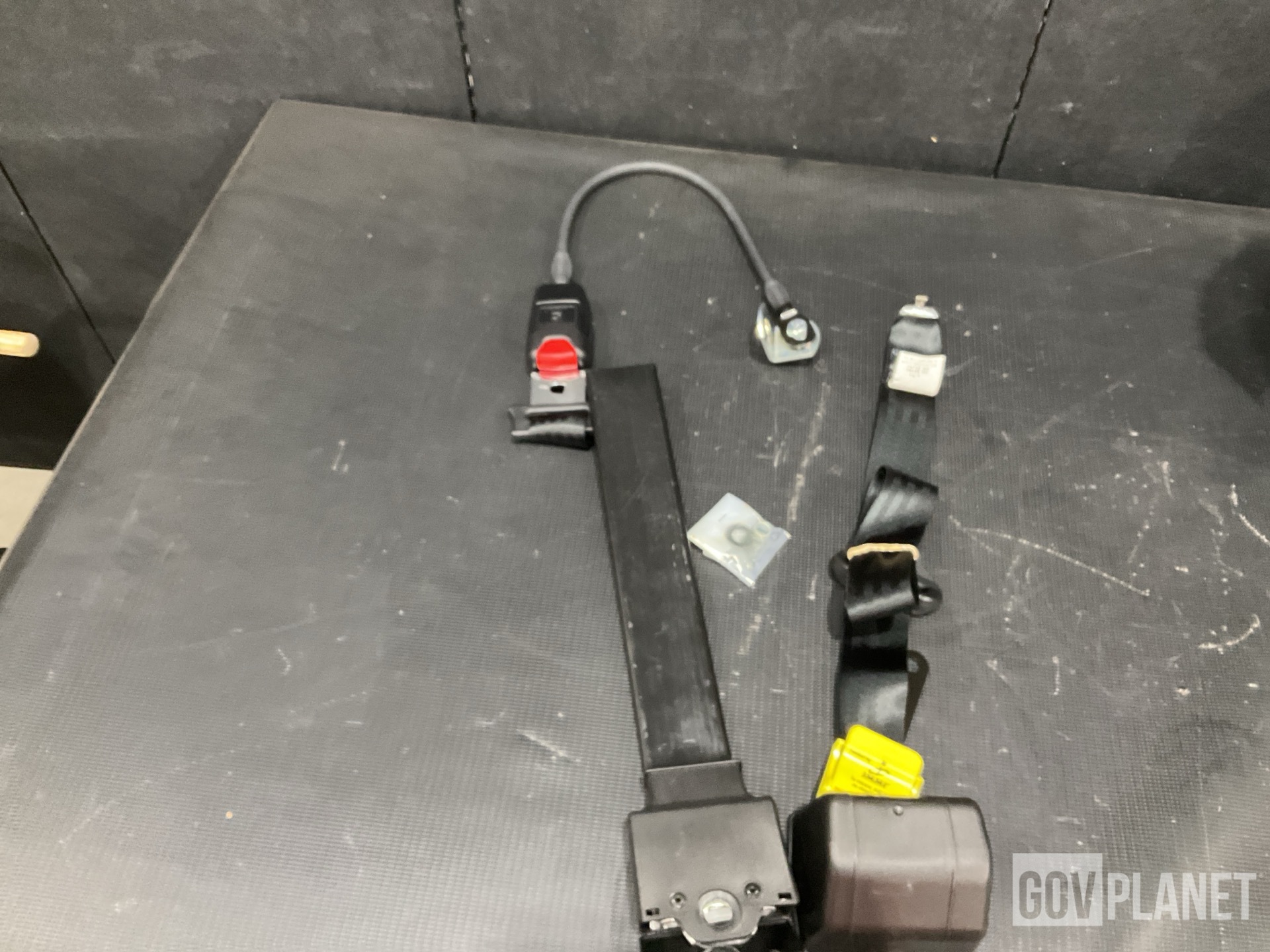 (8) Safety Belts, (1) Wheel Hub, (2) Air Springs & Assorted Items