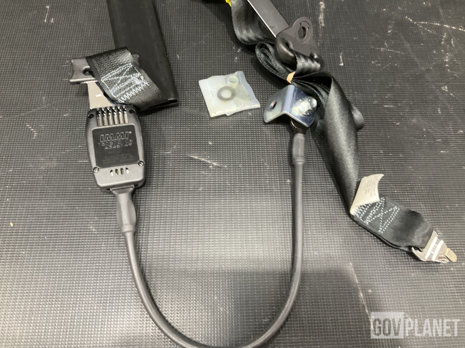 (8) Safety Belts, (1) Wheel Hub, (2) Air Springs & Assorted Items