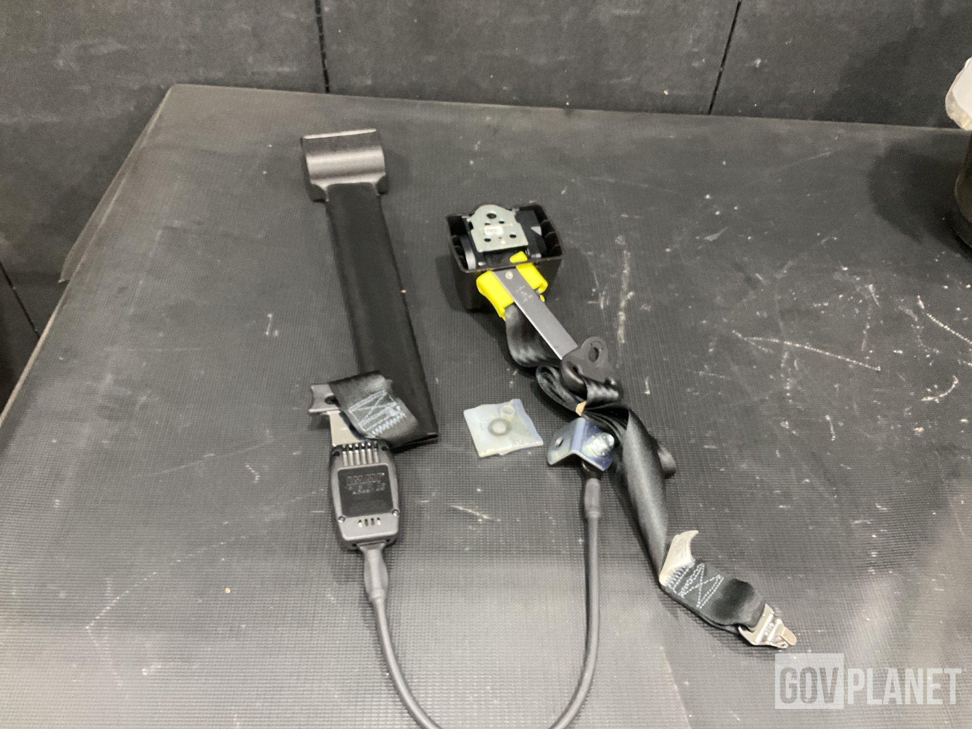 (8) Safety Belts, (1) Wheel Hub, (2) Air Springs & Assorted Items