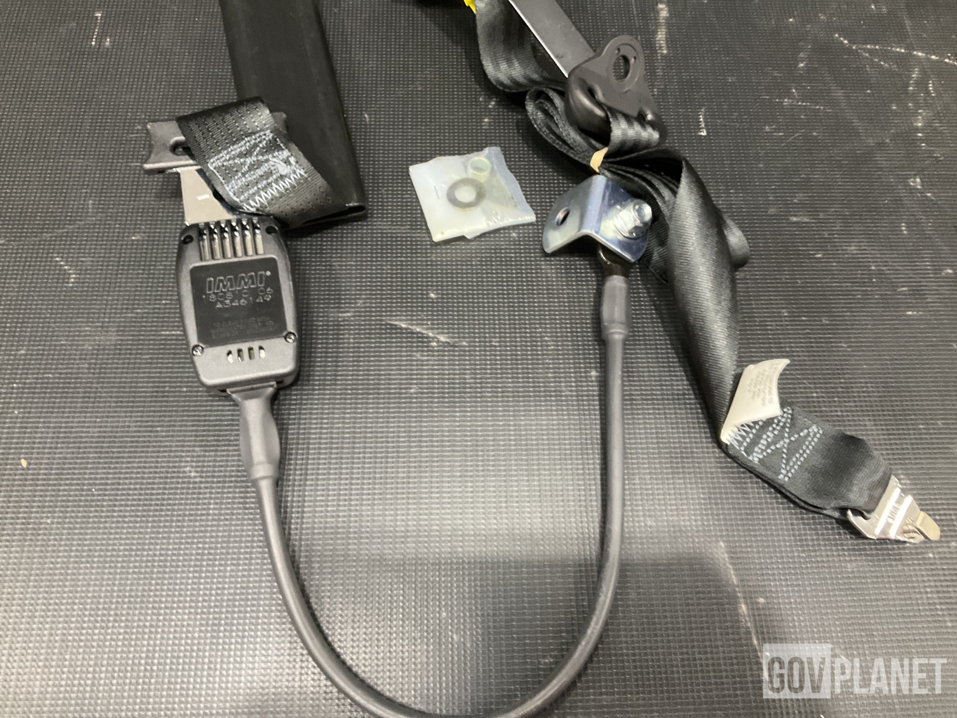 (8) Safety Belts, (1) Wheel Hub, (2) Air Springs & Assorted Items