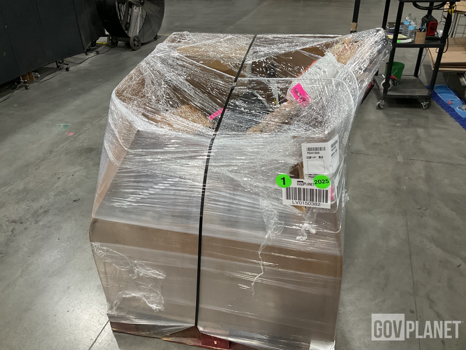 (8) Safety Belts, (1) Wheel Hub, (2) Air Springs & Assorted Items