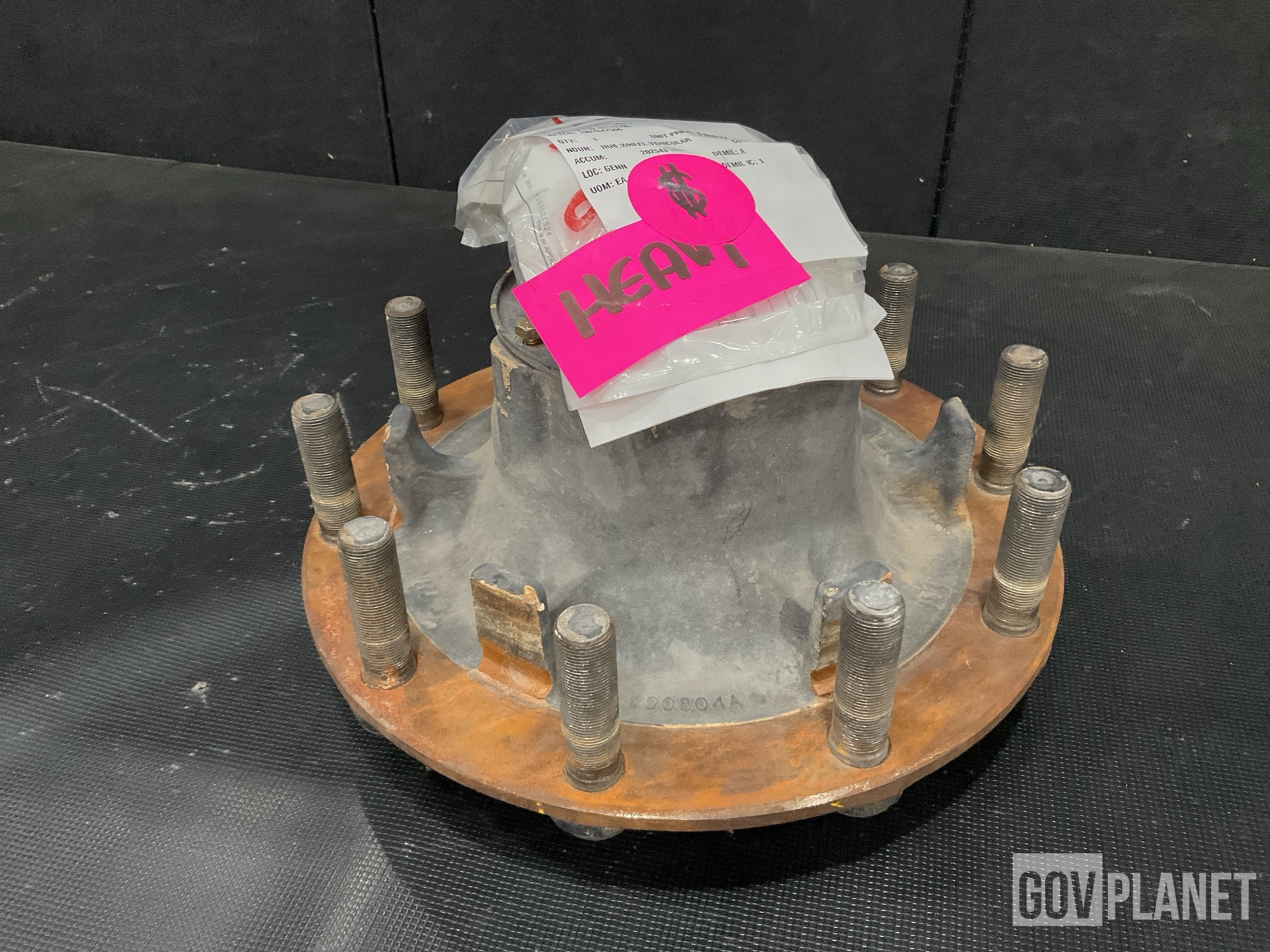 (8) Safety Belts, (1) Wheel Hub, (2) Air Springs & Assorted Items