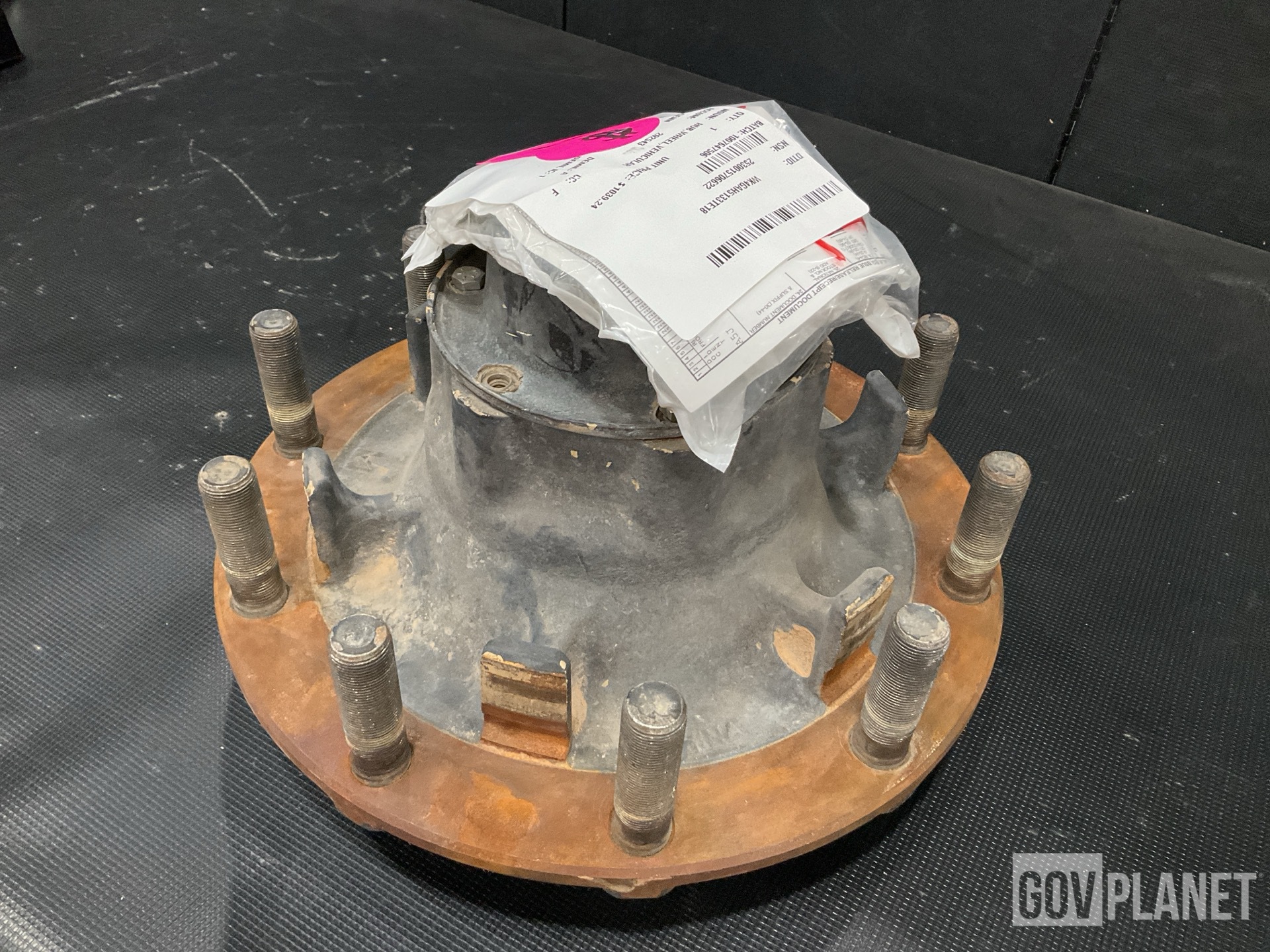 (8) Safety Belts, (1) Wheel Hub, (2) Air Springs & Assorted Items