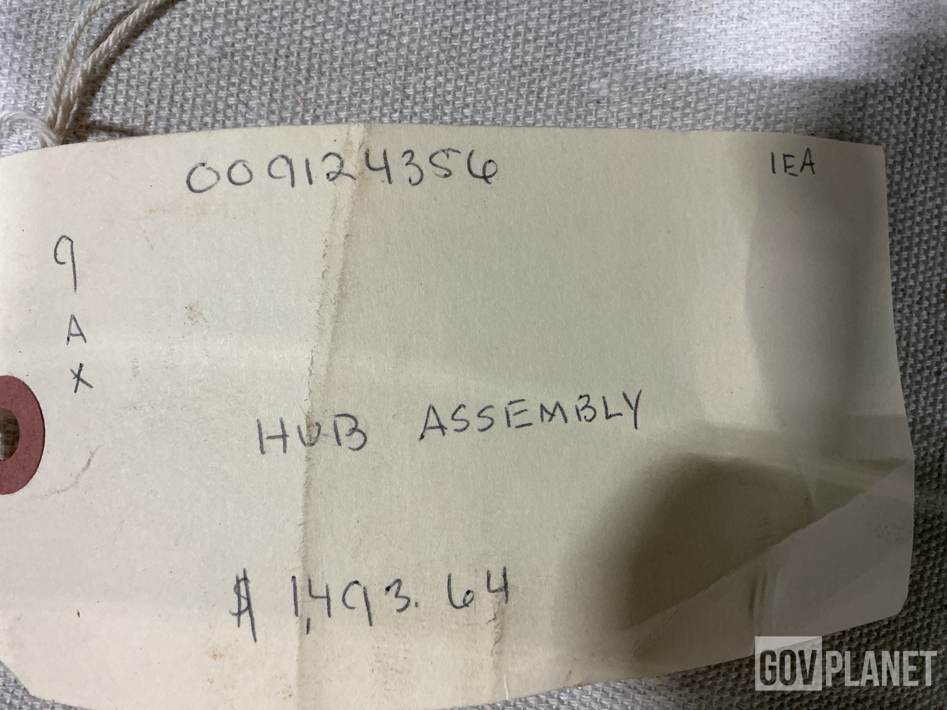 (1) Hub Assembly, (6) Brake Boosters, (1) Anti-Lock Control & Assorted Items