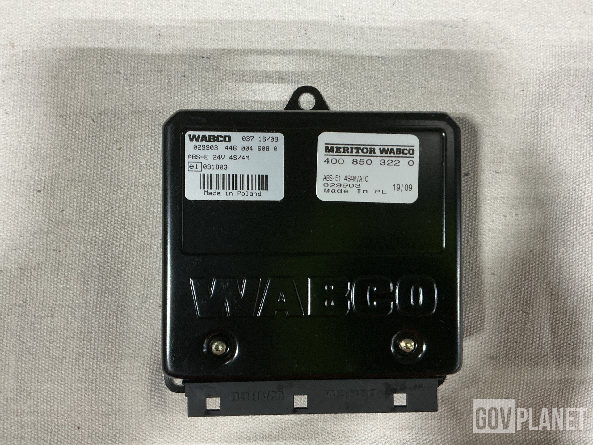 (1) Hub Assembly, (6) Brake Boosters, (1) Anti-Lock Control & Assorted Items