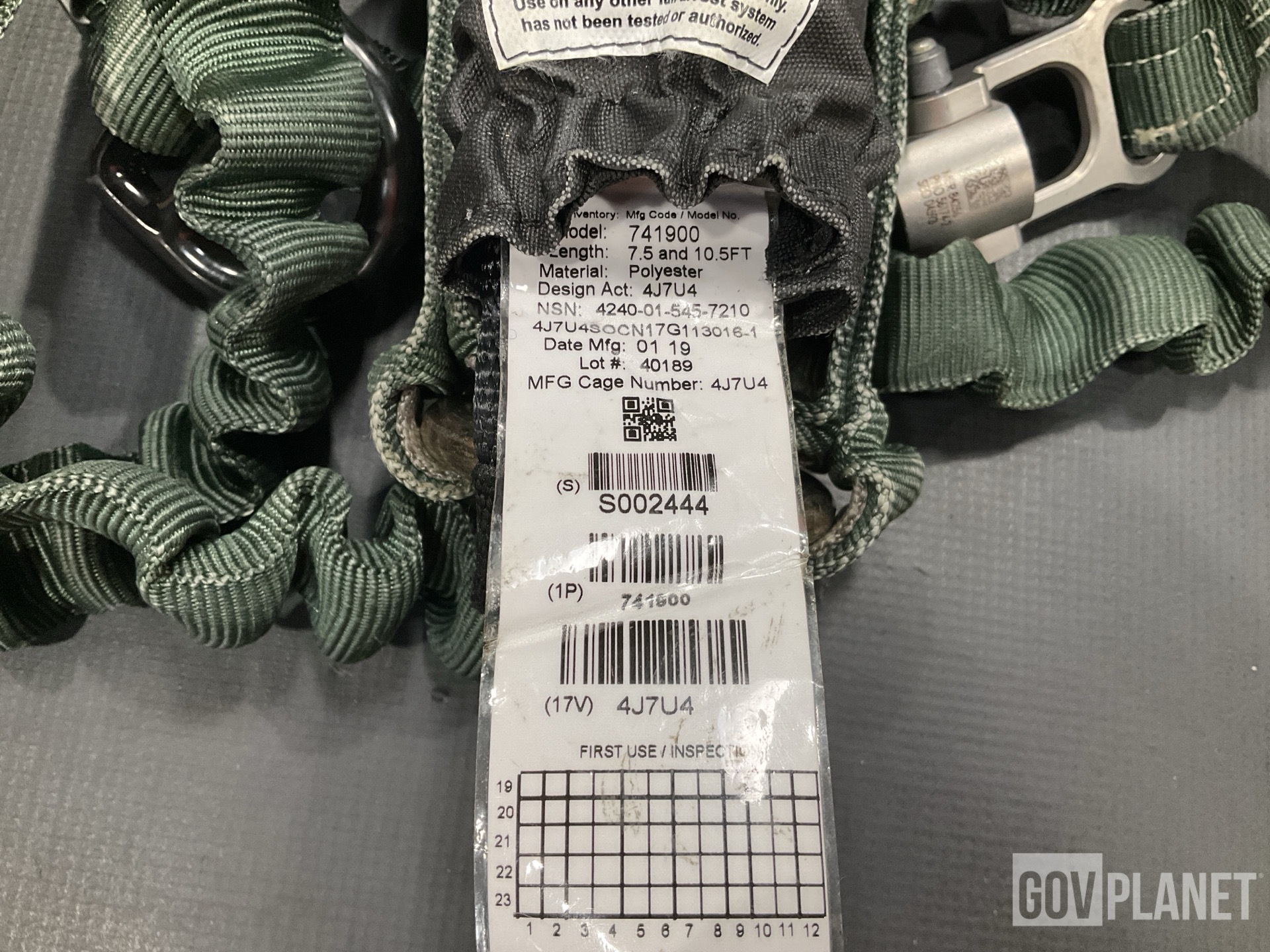 (129) Hose Assemblies, (21) Nozzles, (1) Safety Lanyard & Assorted Items