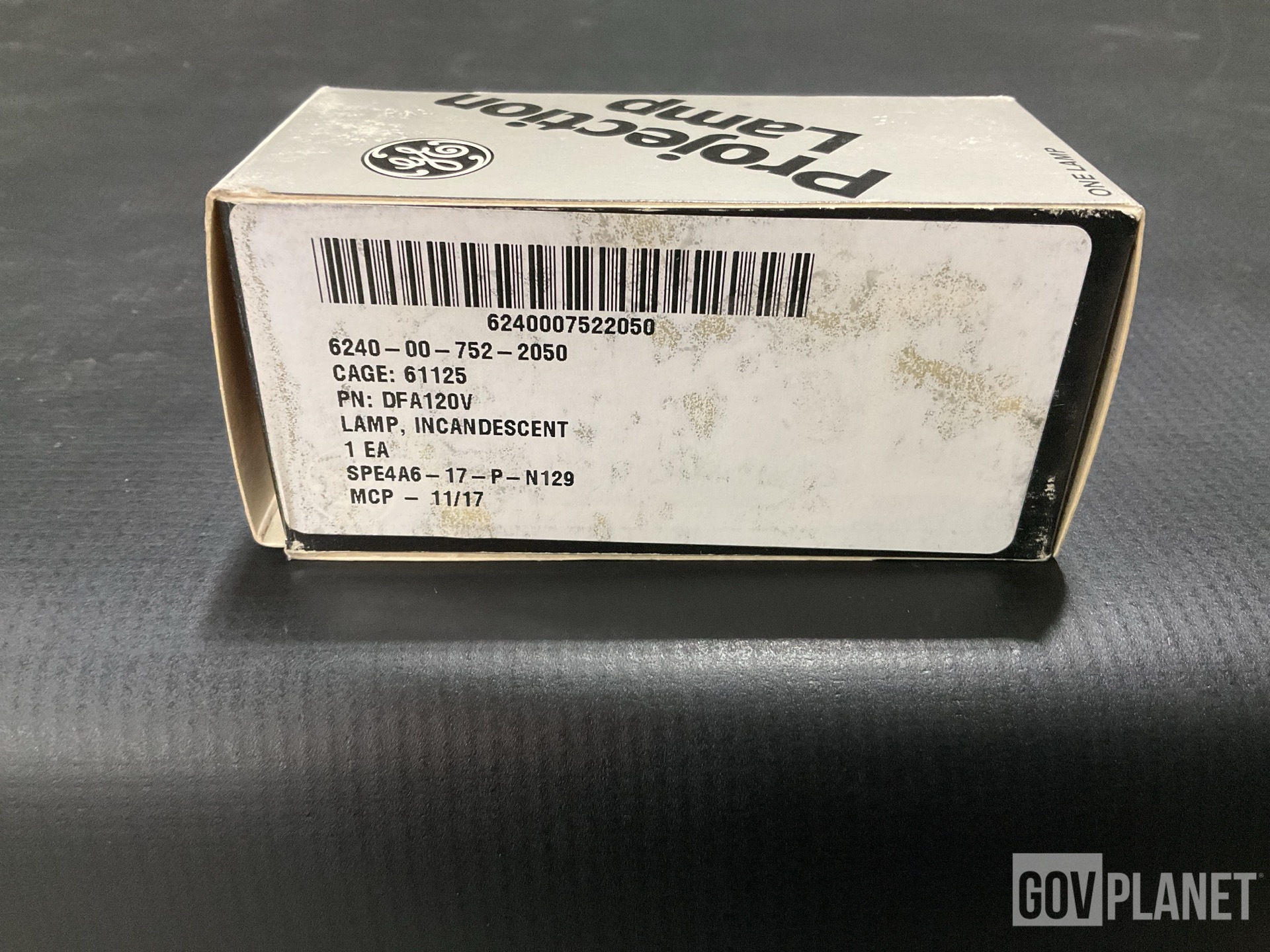 (74) Incandescent Lamps, (7) Headlights, (314) Brake Plates & Assorted Items