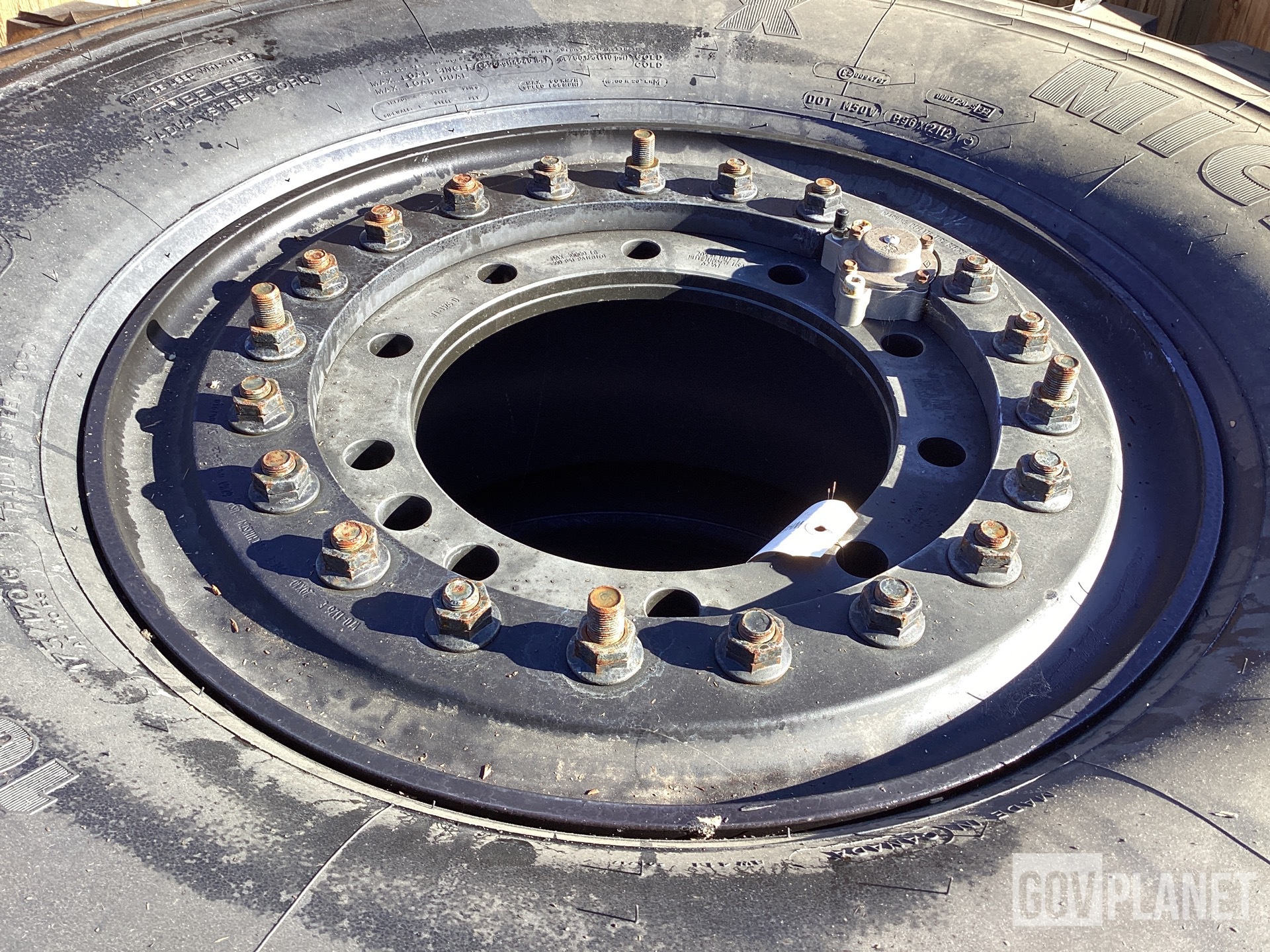 (2) Michelin 16.00R20 Tires w/Wheels