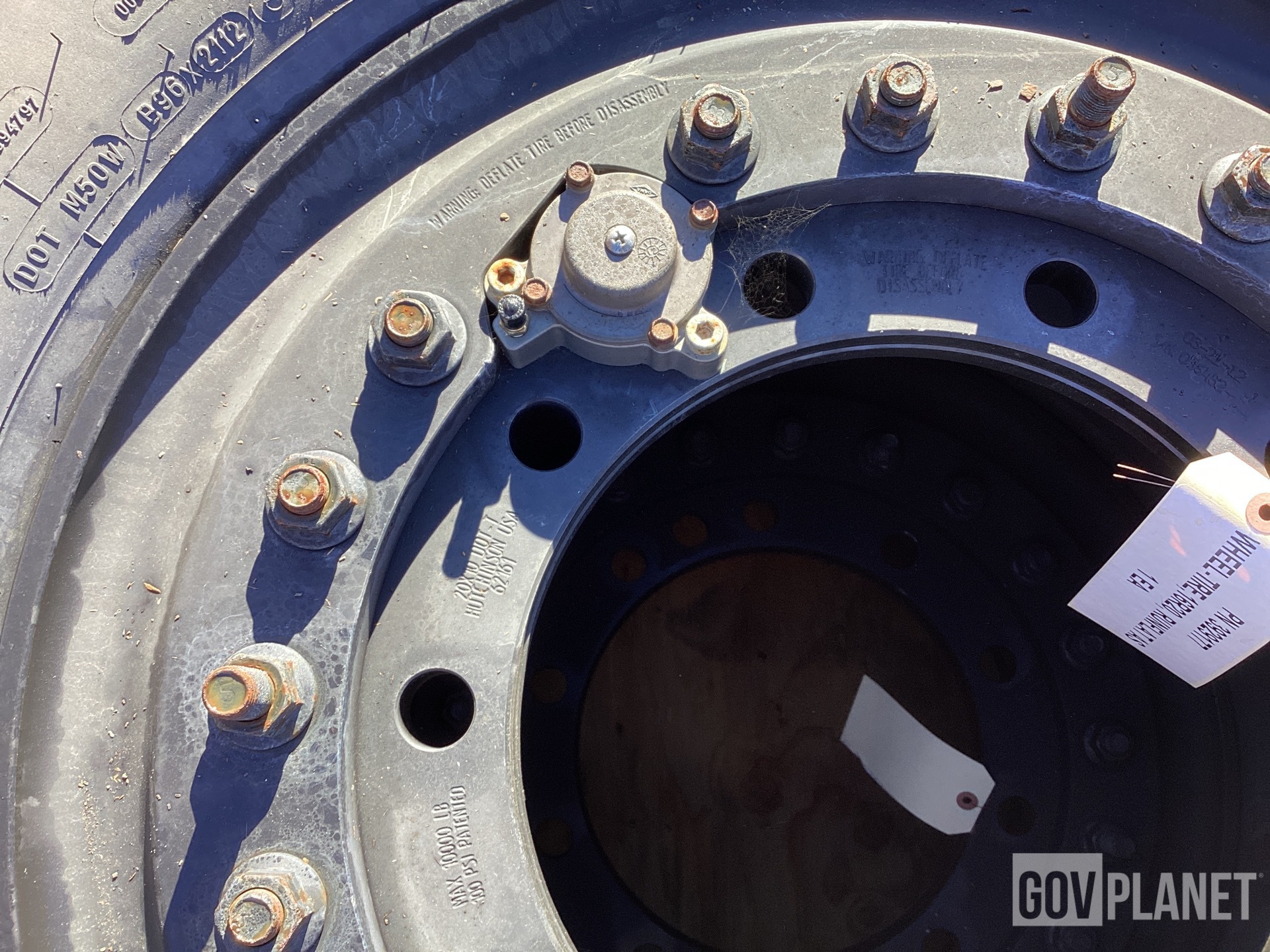 (2) Michelin 16.00R20 Tires w/Wheels