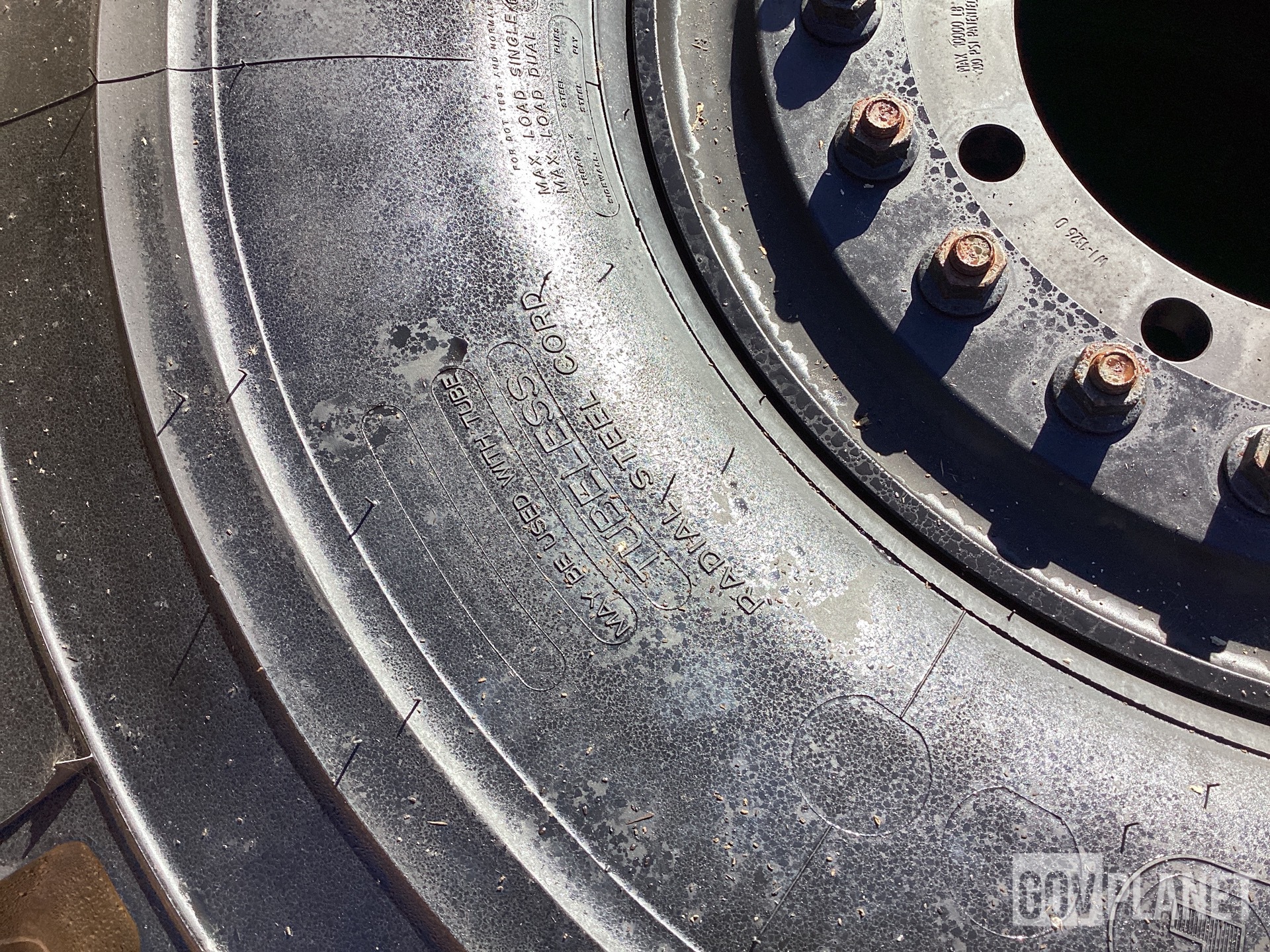 (2) Michelin 16.00R20 Tires w/Wheels