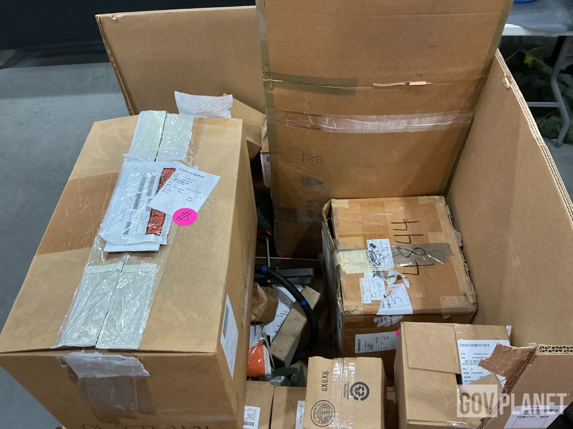 (28) V-Belts, (7) Gaskets, (4) Access Covers & Assorted Items