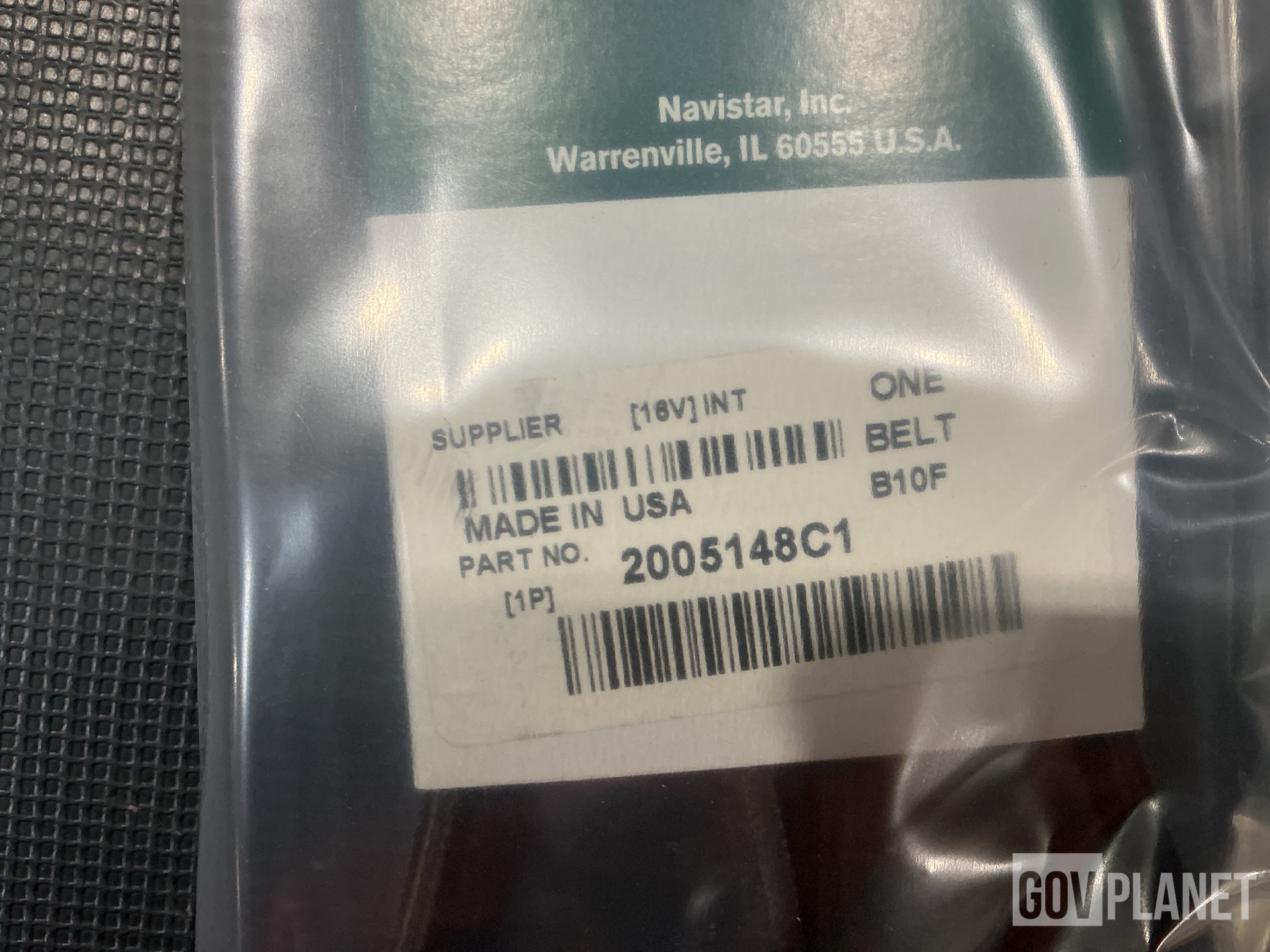 (28) V-Belts, (7) Gaskets, (4) Access Covers & Assorted Items
