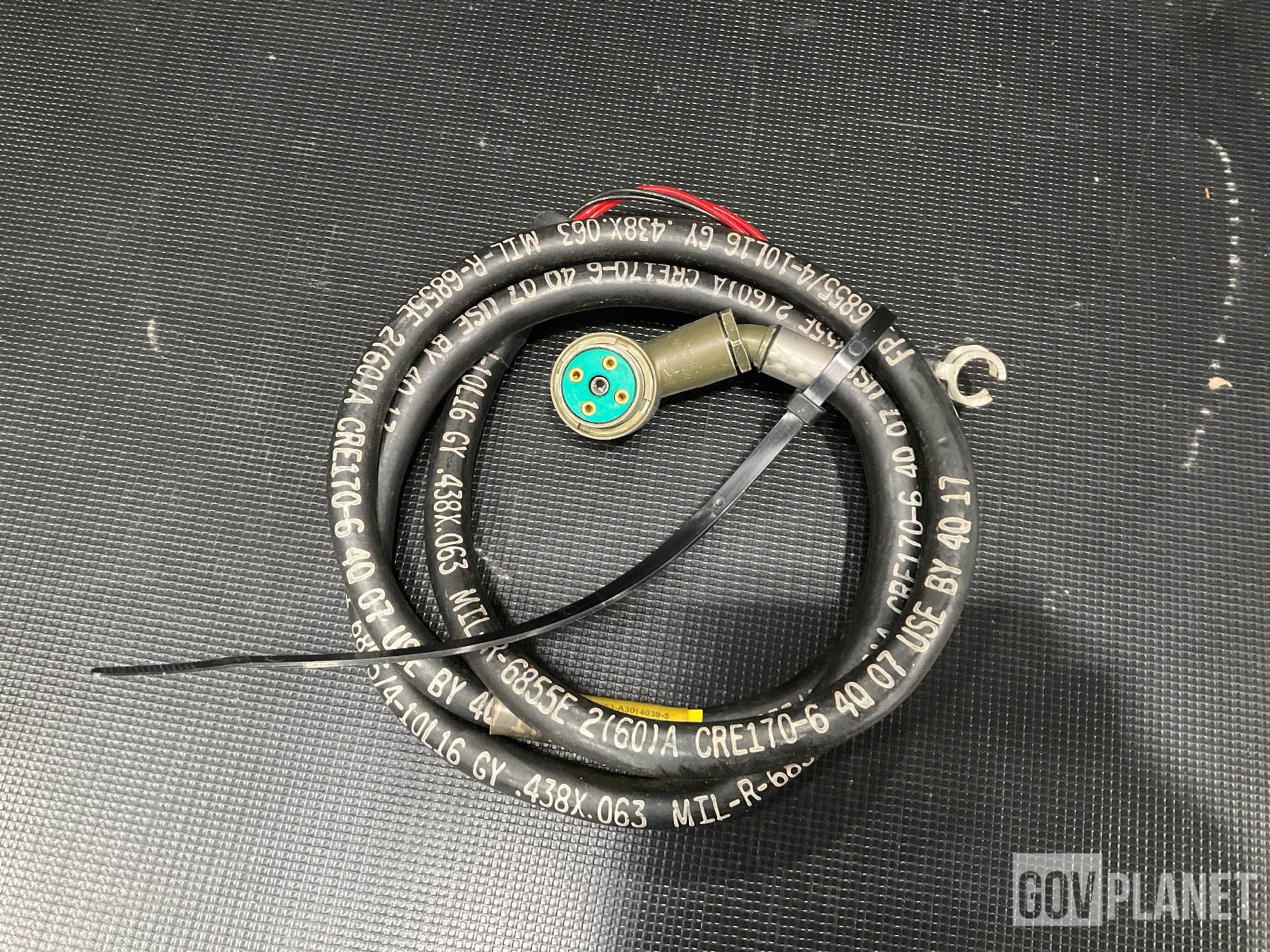 (10) Cable Assemblies, (1) Hydraulic Jack, (1) Mounting Tray & Assorted Items