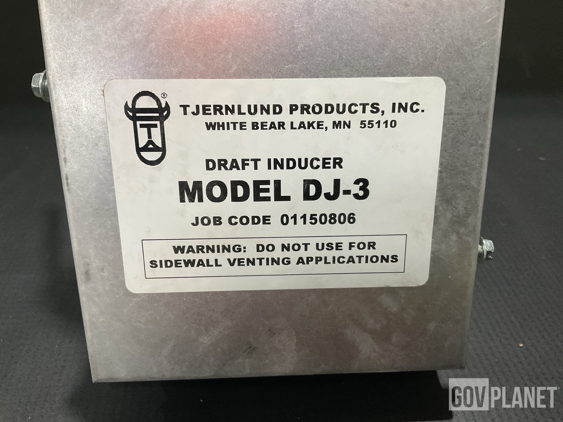 (2) Butterfly Valves, (7) Hose Assemblies, (1) Draft Inducer & Assorted Items