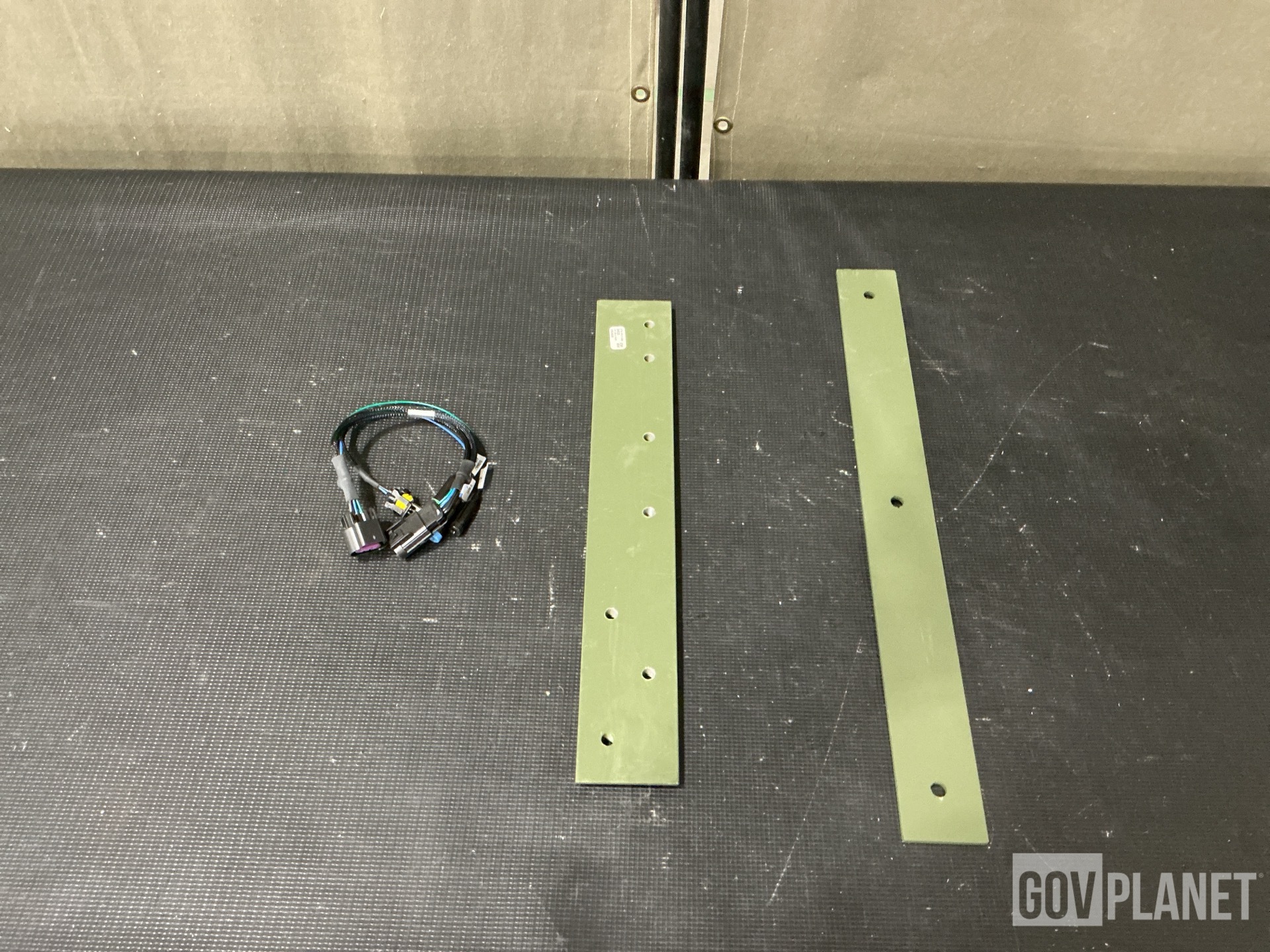 (18) Branched Wiring Harnesses, (54) Mounting Plates & Assorted Items