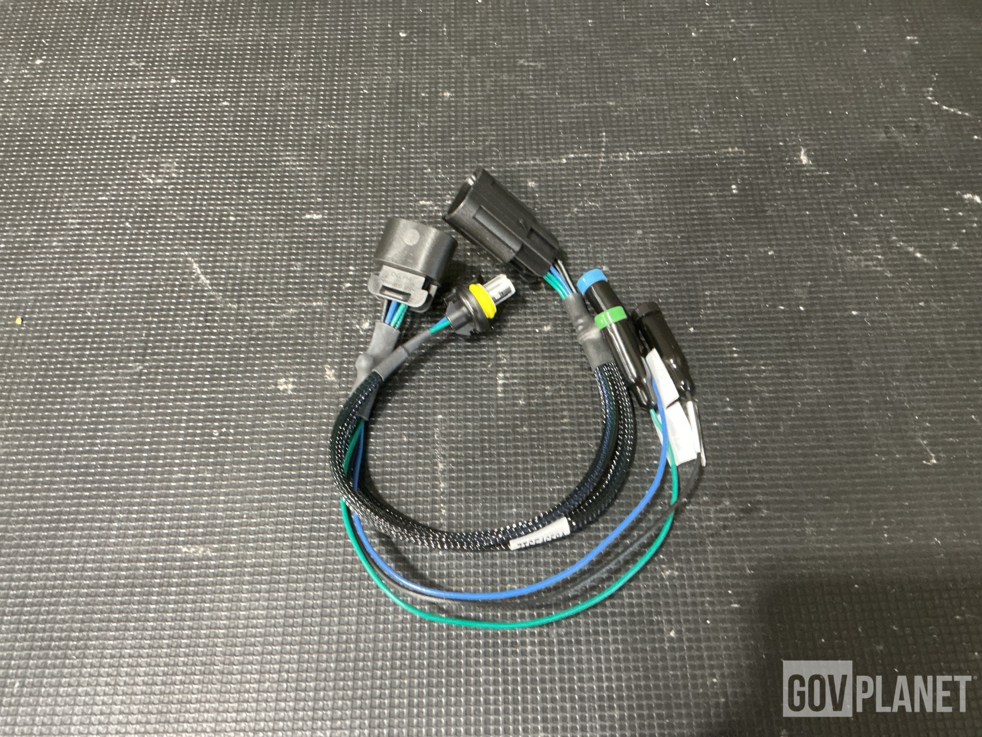 (18) Branched Wiring Harnesses, (54) Mounting Plates & Assorted Items