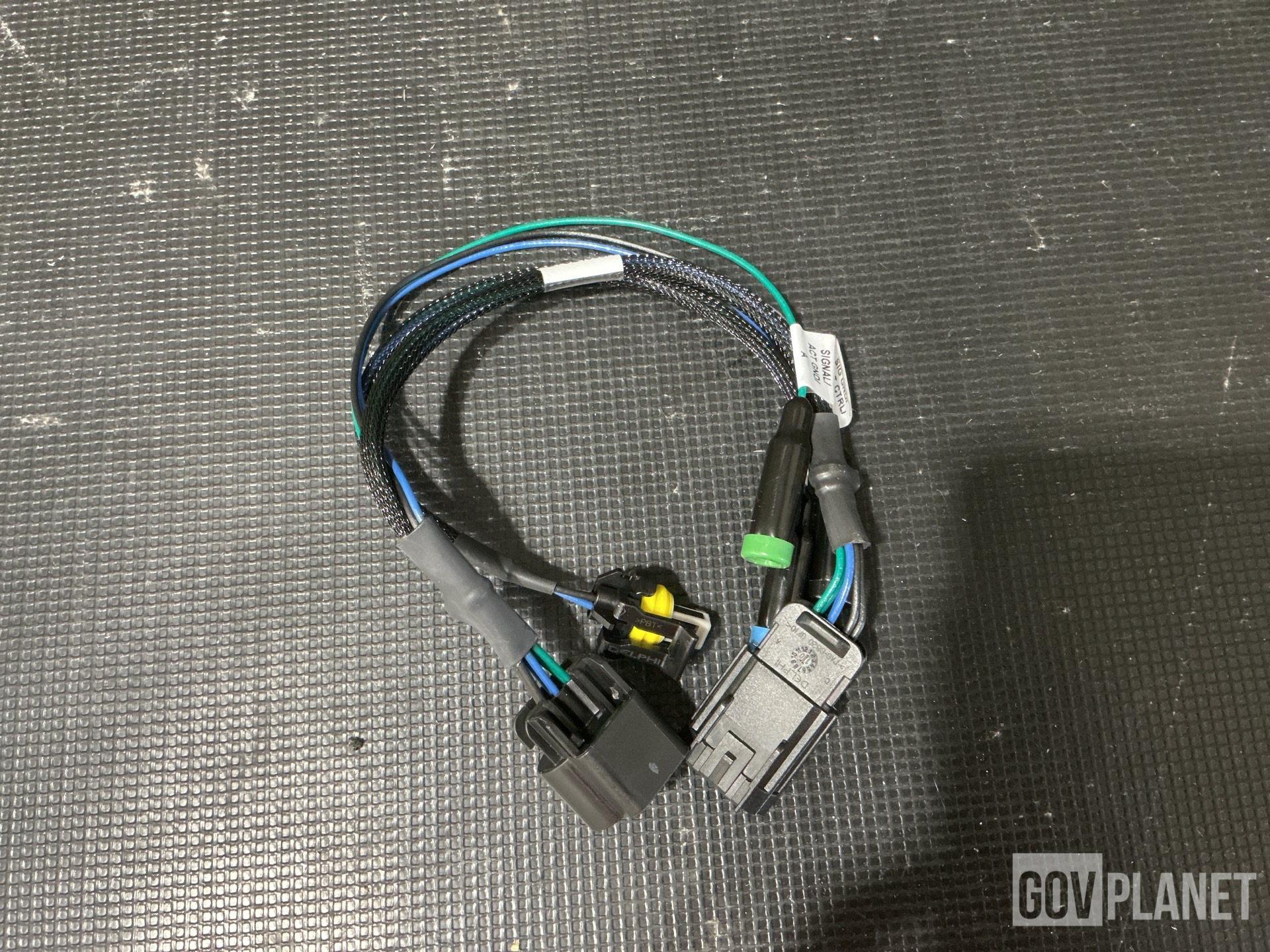 (18) Branched Wiring Harnesses, (54) Mounting Plates & Assorted Items