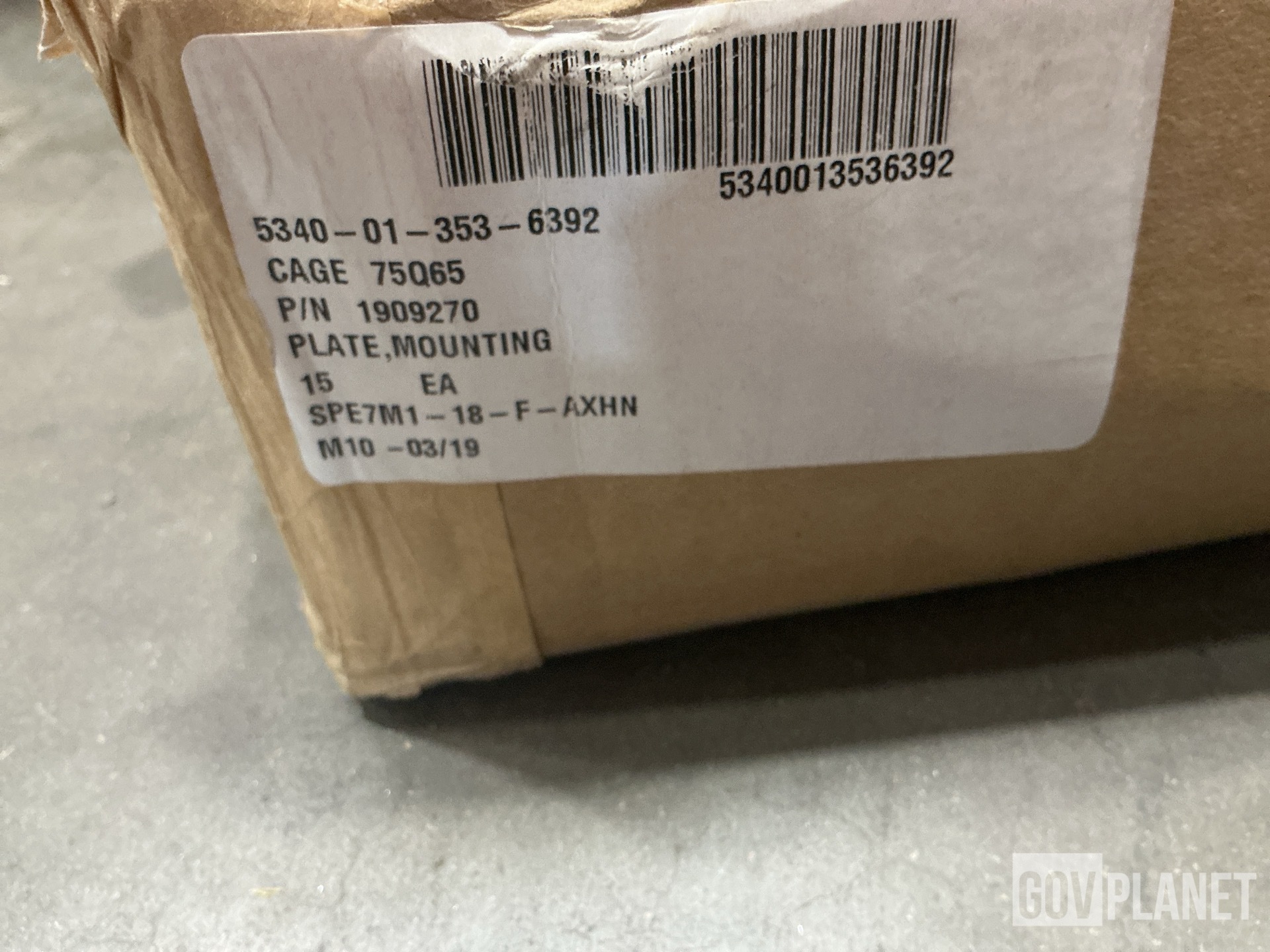 (18) Branched Wiring Harnesses, (54) Mounting Plates & Assorted Items