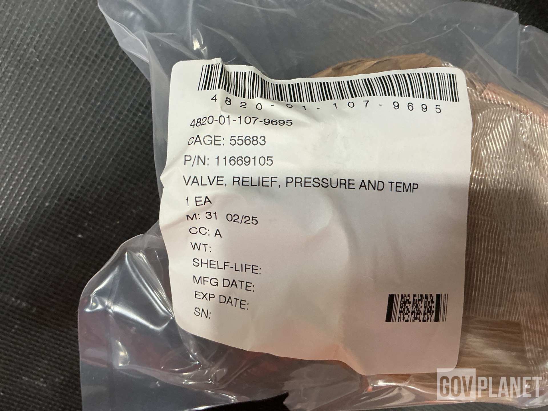 (15) Non-Metallic Hoses, (2) Relief Valves, (1) Tube Cap & Assorted Items
