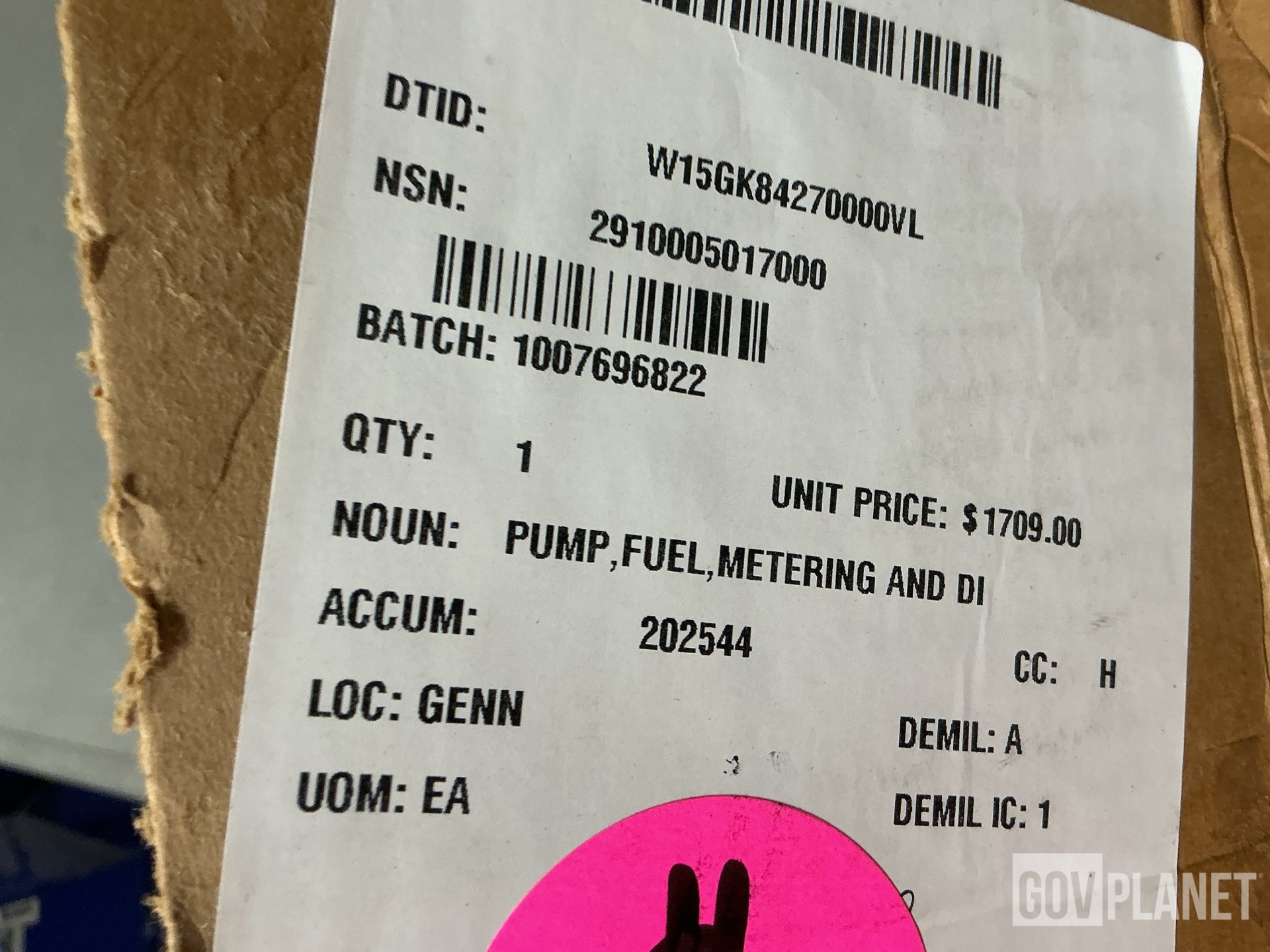 (22) Light Indicators, (1) Fuel Pump, (3) Adapters & Assorted Items