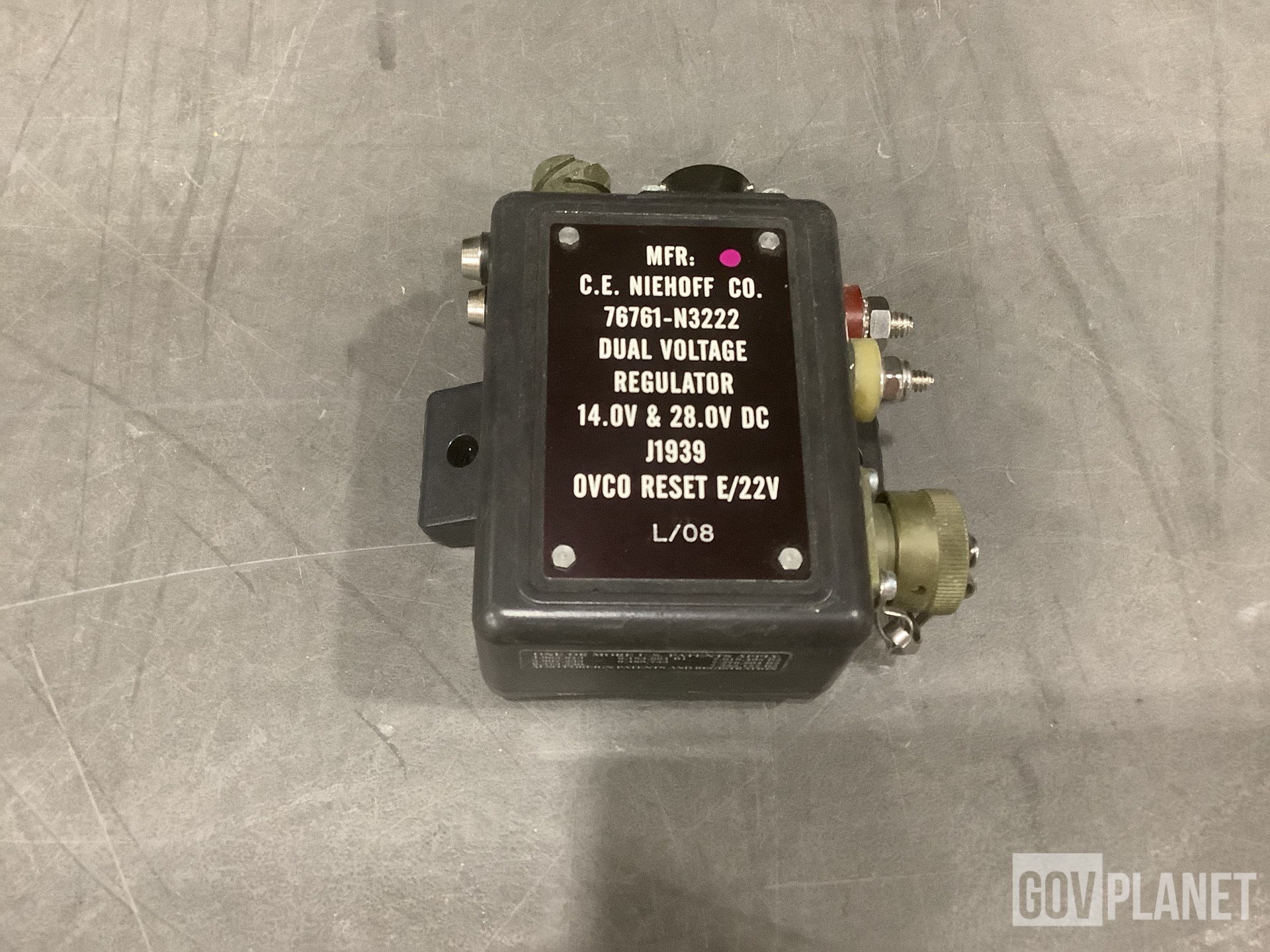 (1) Wiring Harness, (1) Regulator, (3) Contactors & Assorted Items