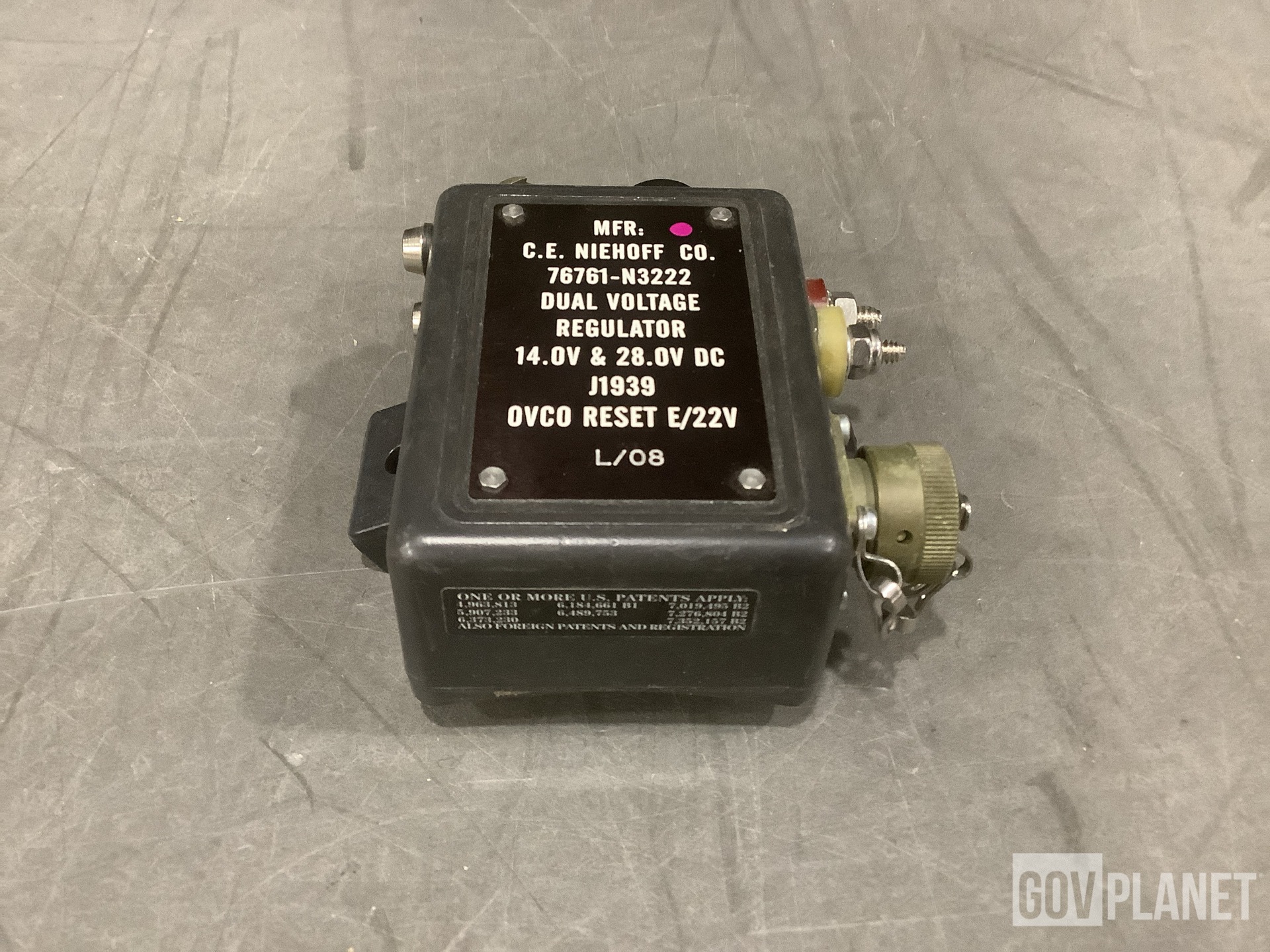 (1) Wiring Harness, (1) Regulator, (3) Contactors & Assorted Items