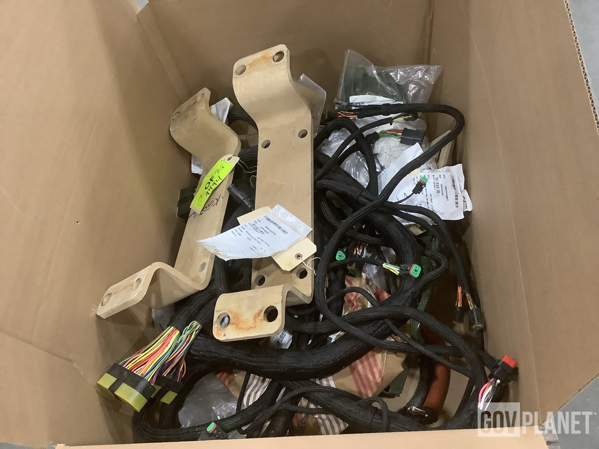 (1) Wiring Harness, (1) Regulator, (3) Contactors & Assorted Items