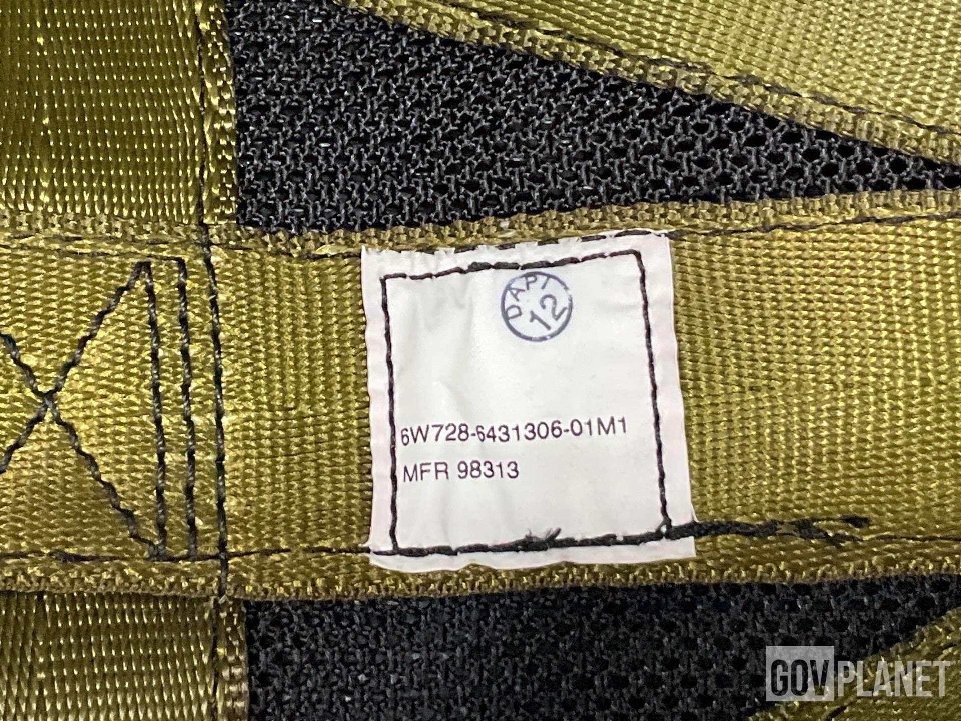 (31) Lock Sets, (37) Shear Bolts, (5) Webbing Straps & Assorted Items