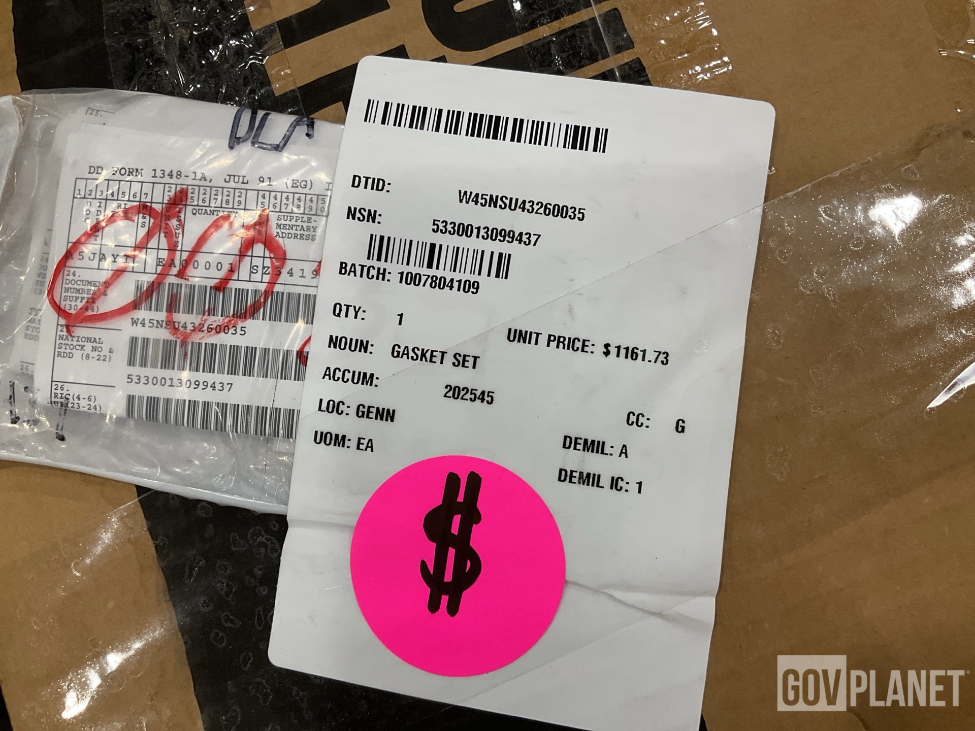 (3) Headlights, (1) Gasket Set, (17) Brackets & Assorted Items
