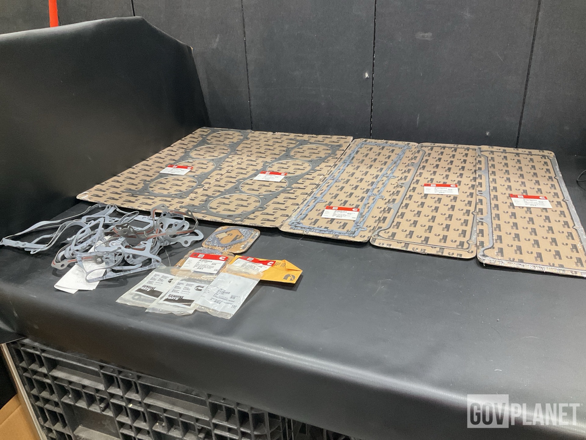 (3) Headlights, (1) Gasket Set, (17) Brackets & Assorted Items