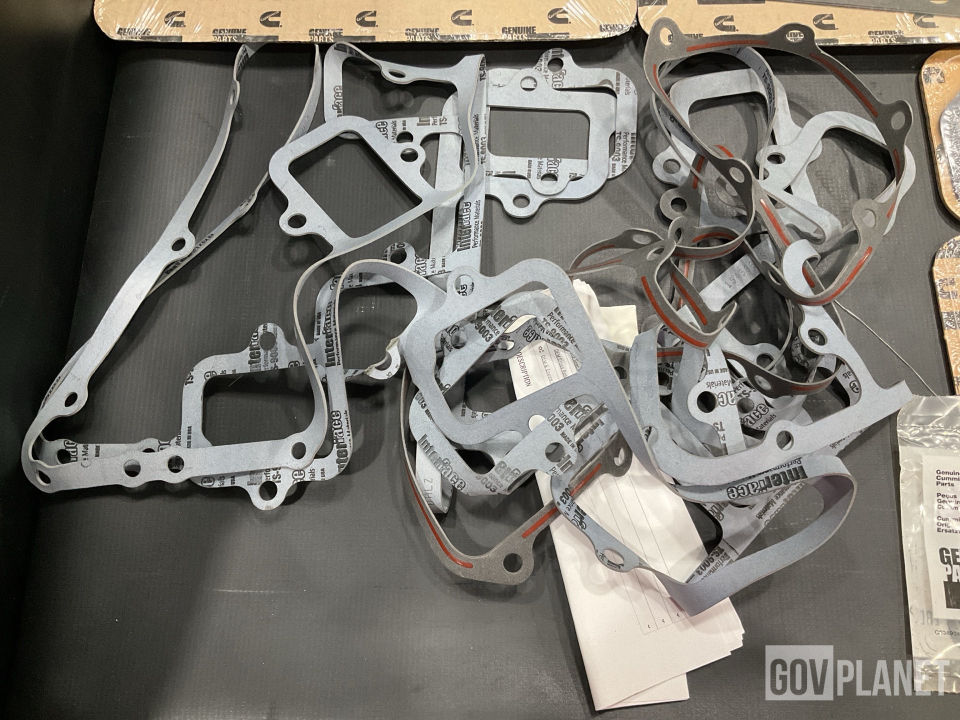 (3) Headlights, (1) Gasket Set, (17) Brackets & Assorted Items